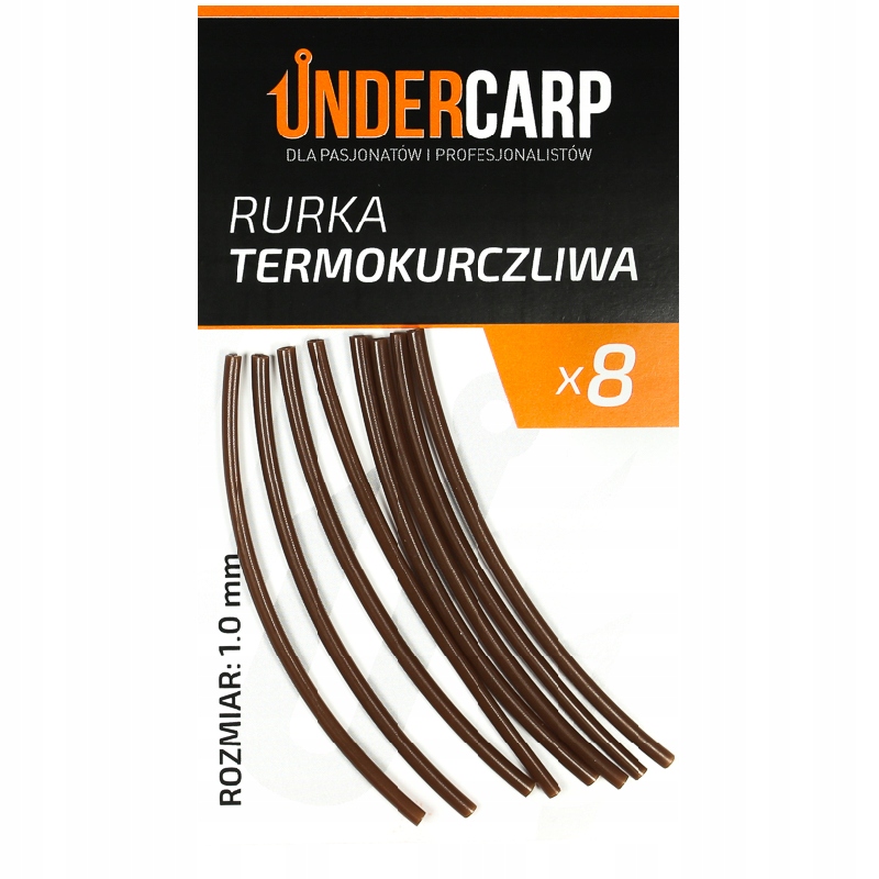 Rurka Termokurczliwa Undercarp Brązowa 1.0mm 8szt.