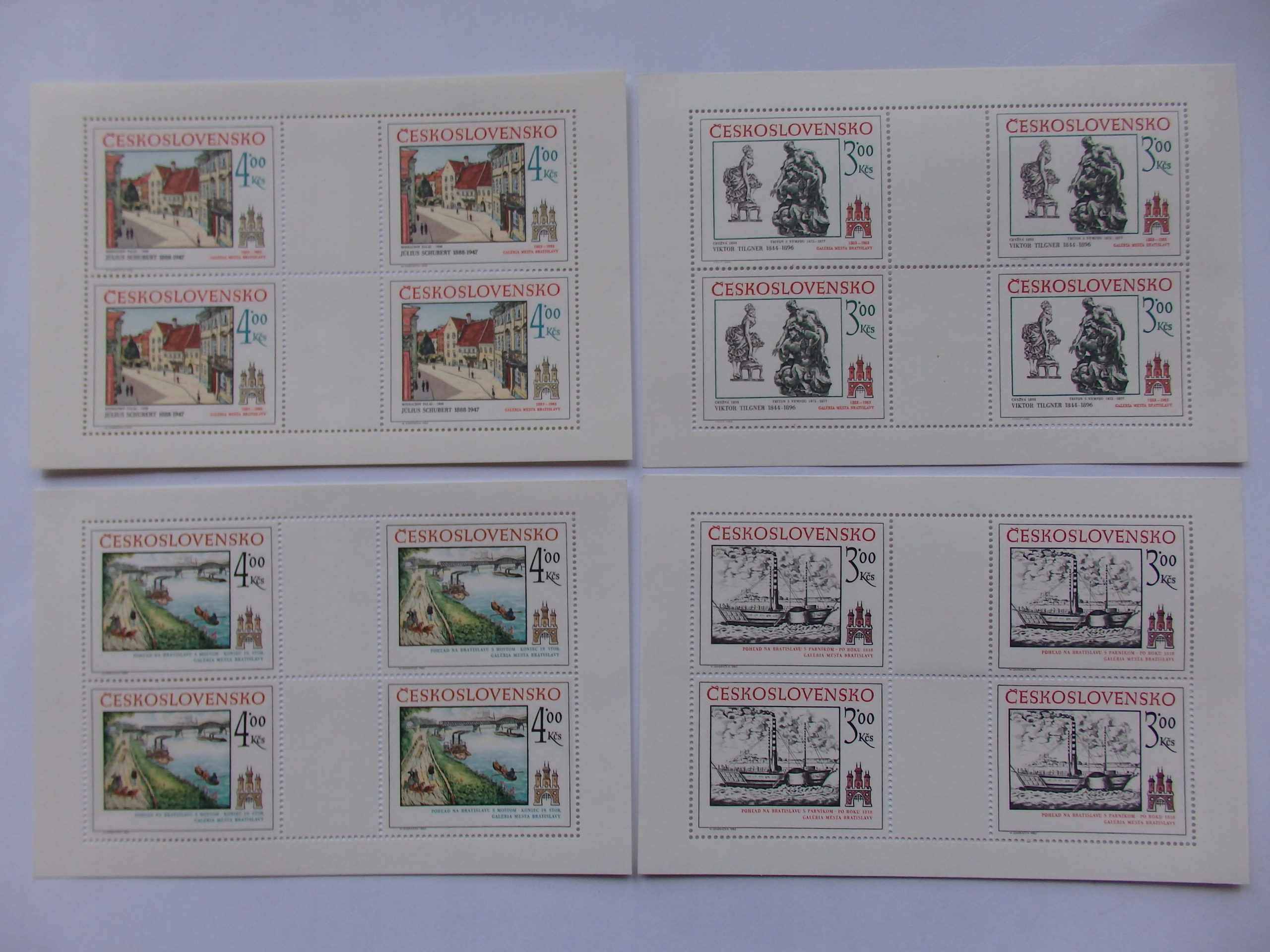 Czechosłowacja, Zestaw bloków, B8999