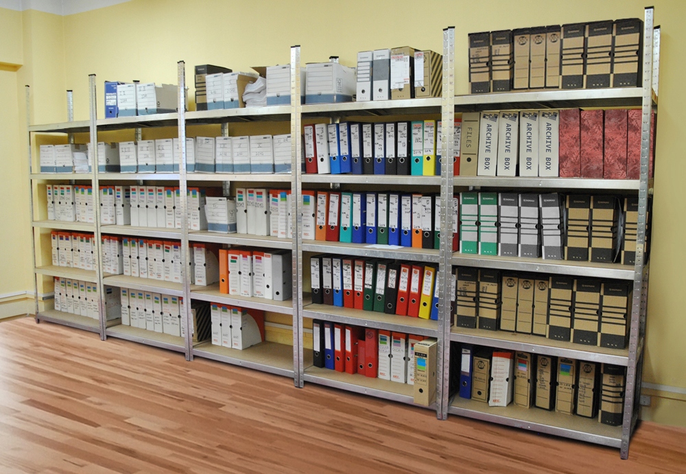 REGAL MAGAZYNOWY 220x100x45 METALOWY 5 POLEK 2W1 Width 400 cm