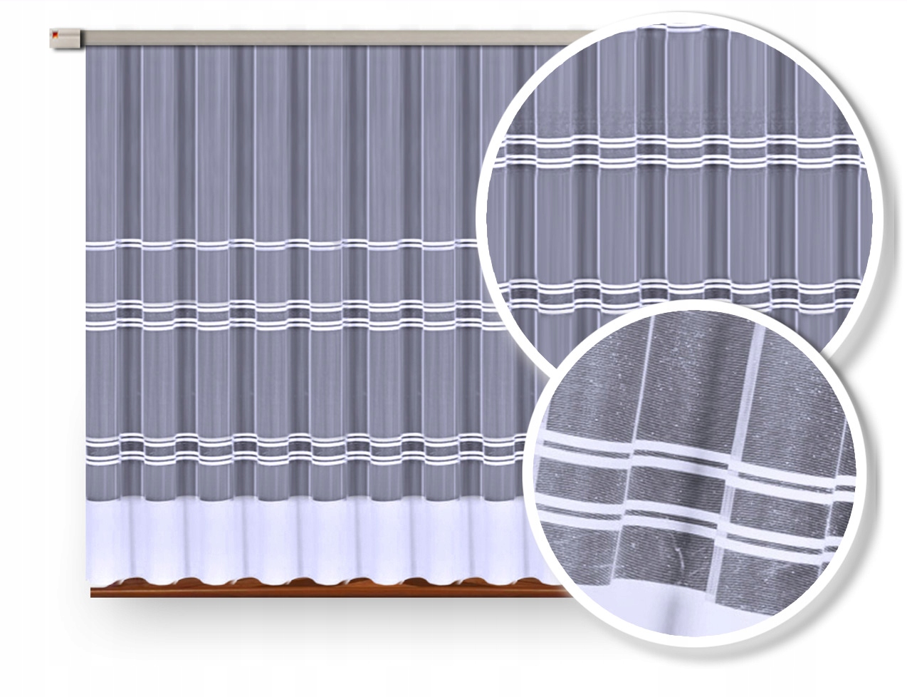 

Firanka Firana Żakardowa 90541/160 Biała