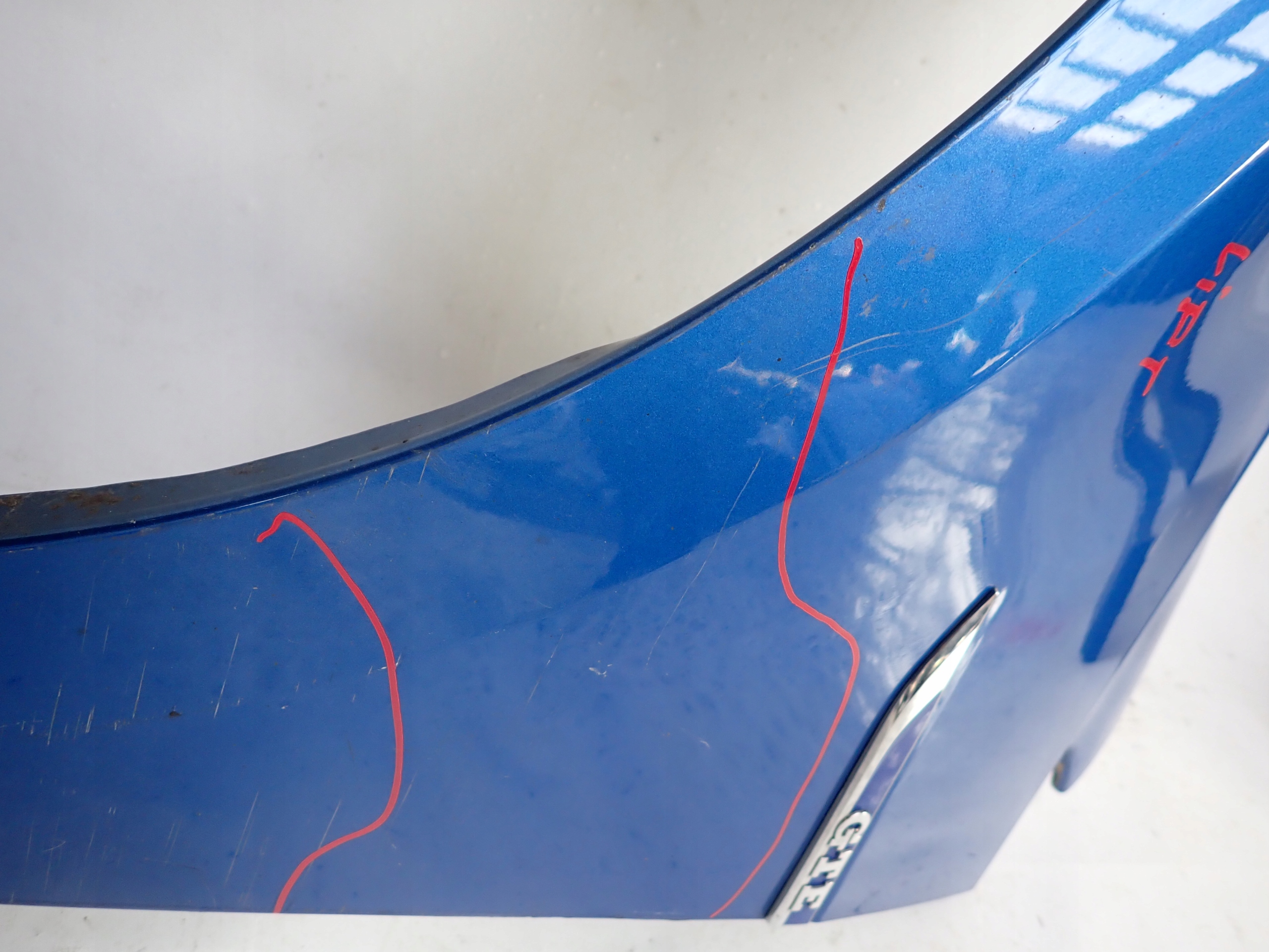 VW GOLF VII 7 LIFT 16-19 fender front front left