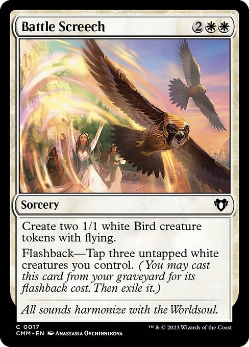 MtG: Battle Screech (CMM)
