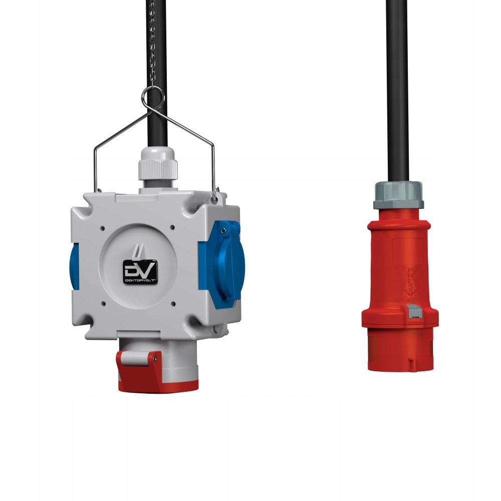 Závesný Rozvádzač, Elektrická Skrinka MDV 16A 2X230V, Zásuvky Erbetka