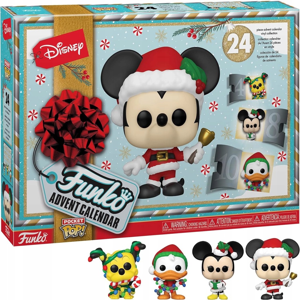 Funko Pocket Pop! Disney Adventní Kalendář Originální Adventní Kalendář