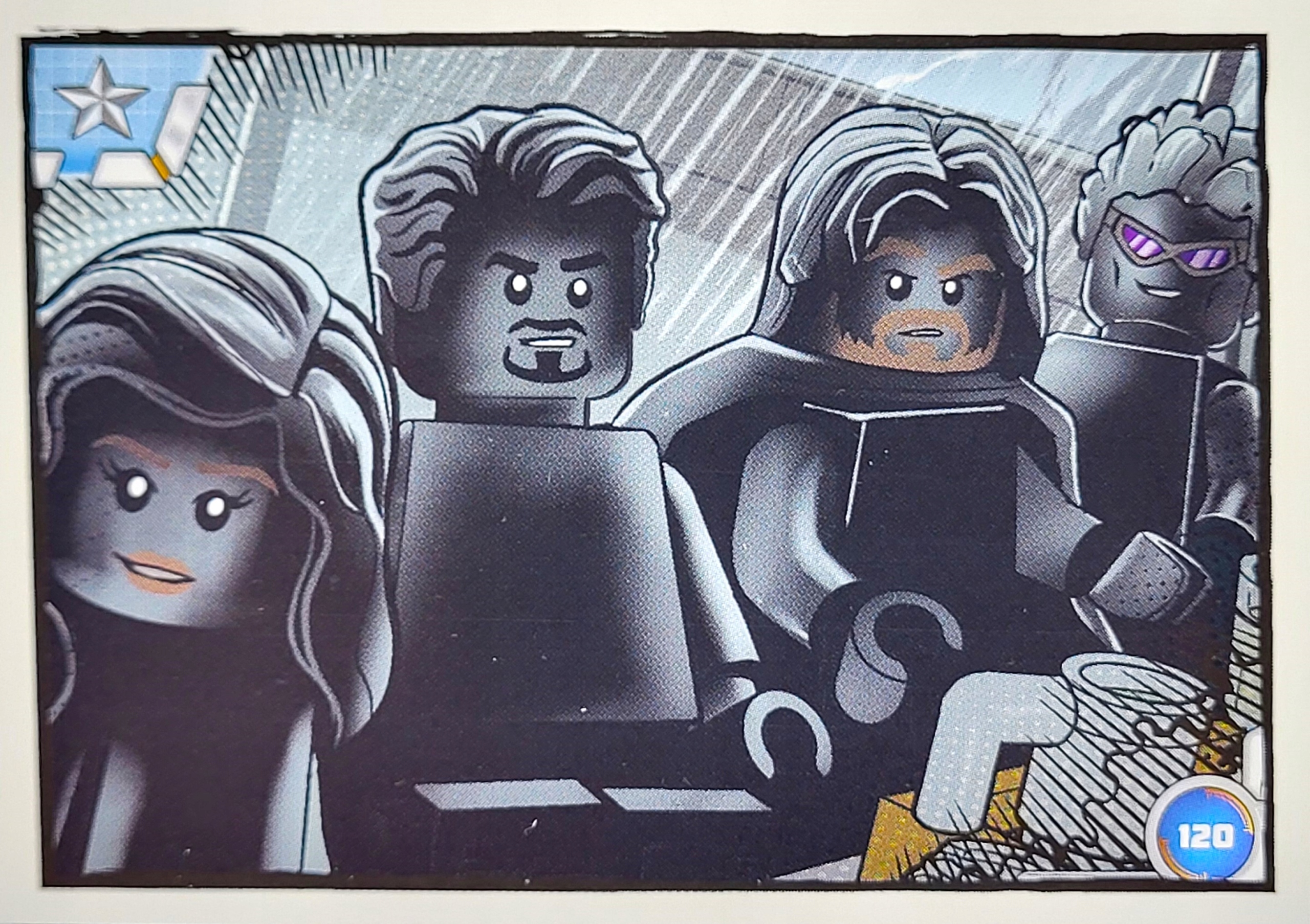 Lego Marvel Avengers Karta Pozioma Seria 1 nr 120