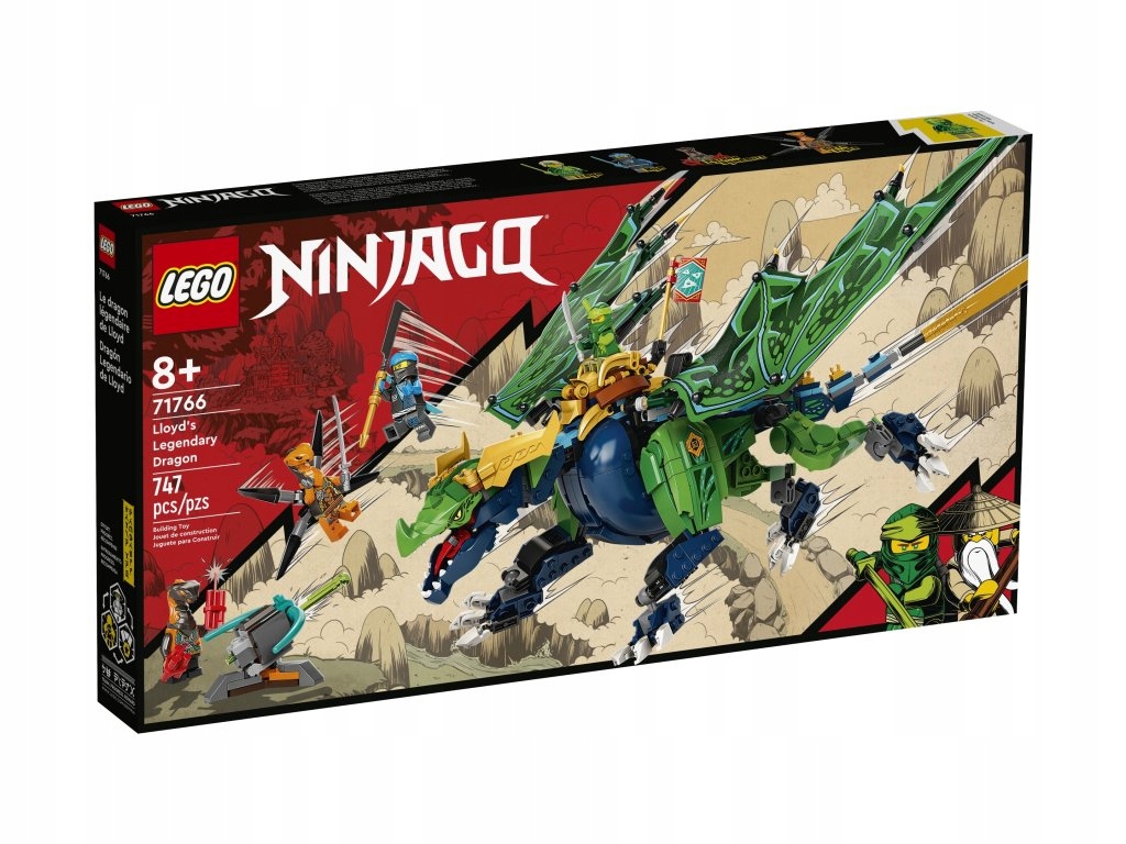 Lego Ninjago 71766 Lloydův legendární drak Nové