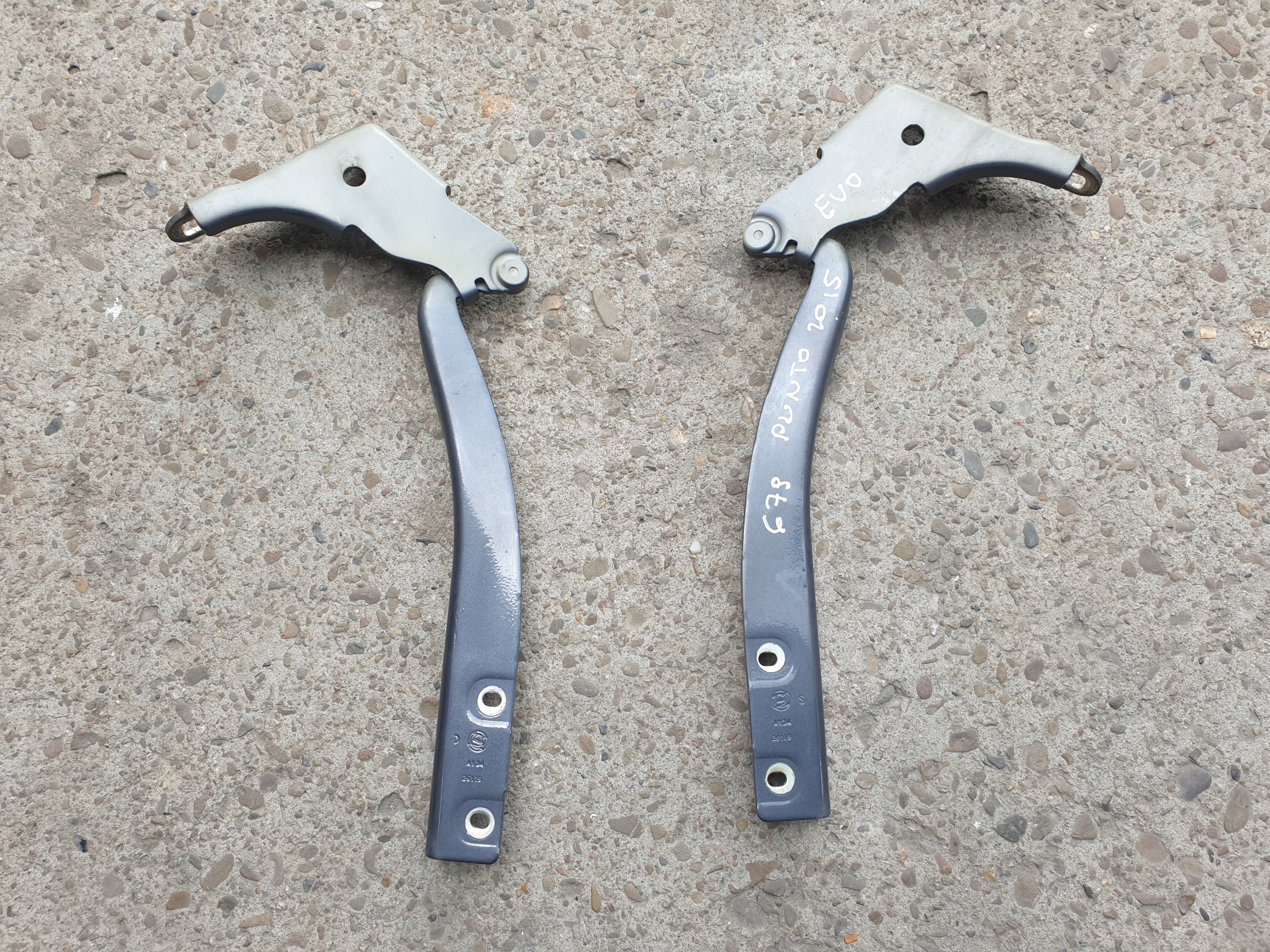 Cerniere cofano FIAT PUNTO EVO 2012-2018 colore 679