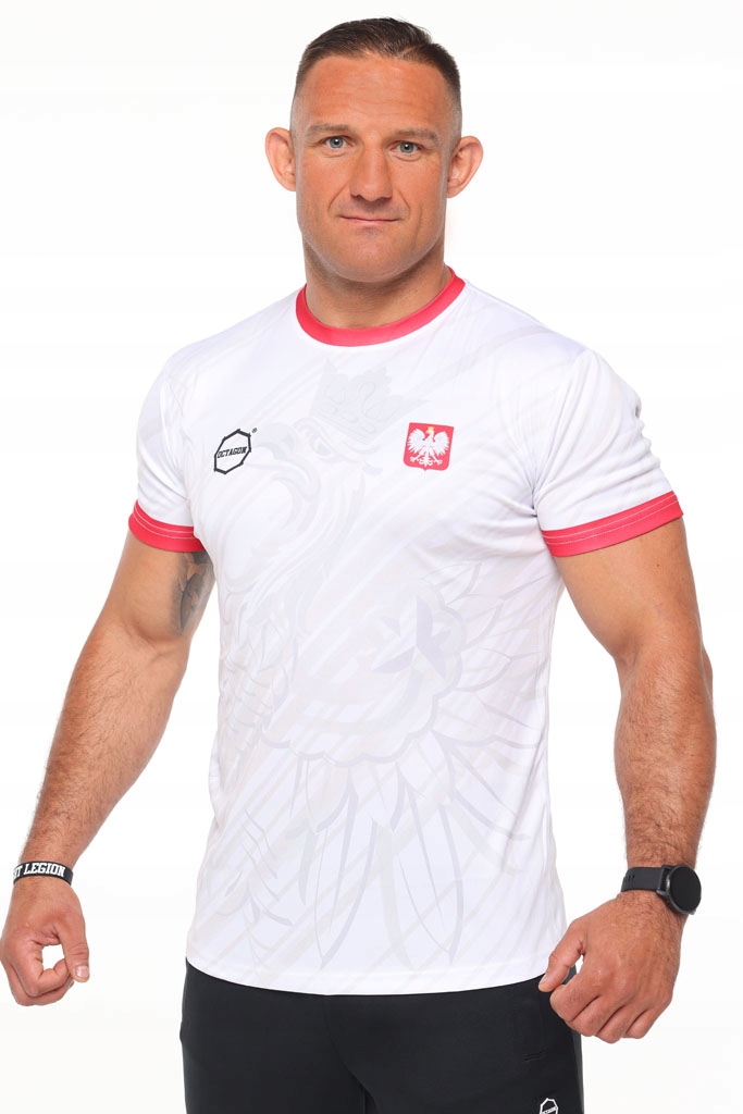 Octagon T-Shirt Koszulka Sportowa Polska Orzeł Limited Edition White XL