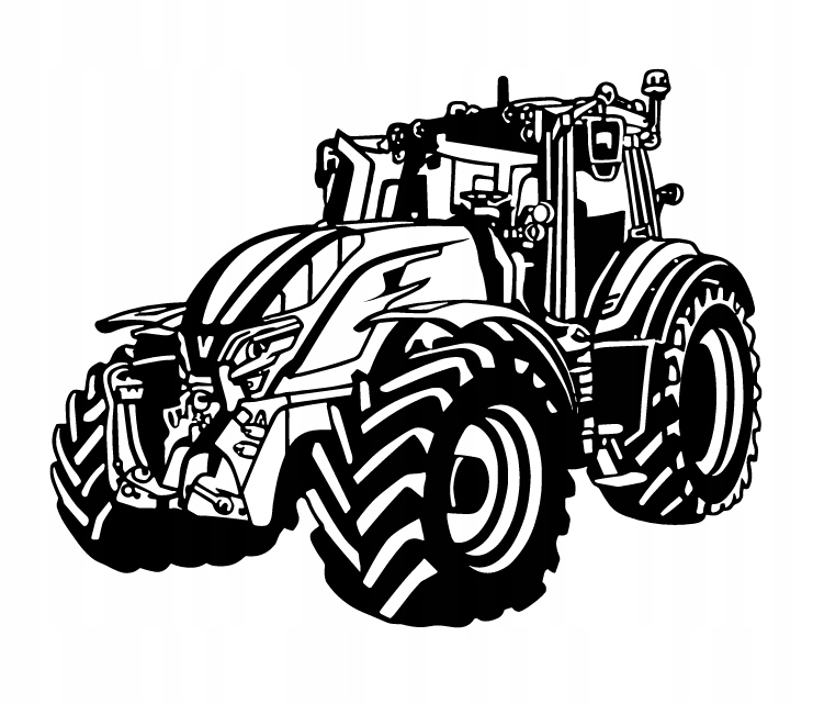 nástěnná dekorace Obraz s motivem Traktor Valtra