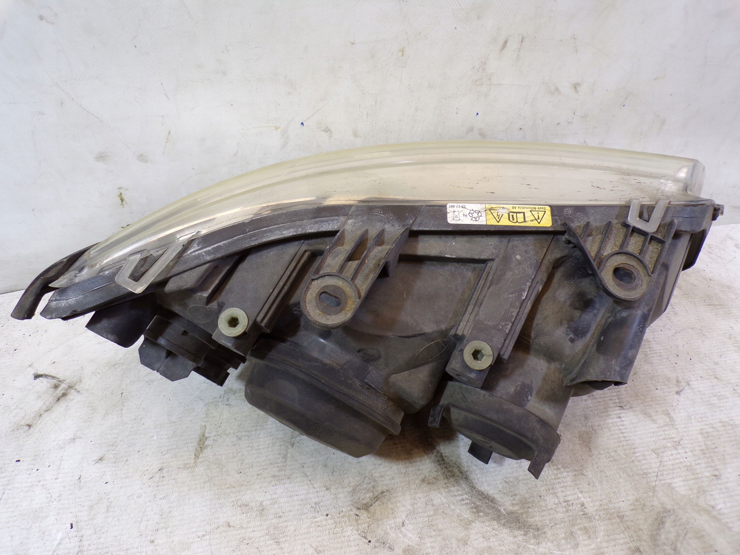 light front front left SAAB 93 9-3 XENON