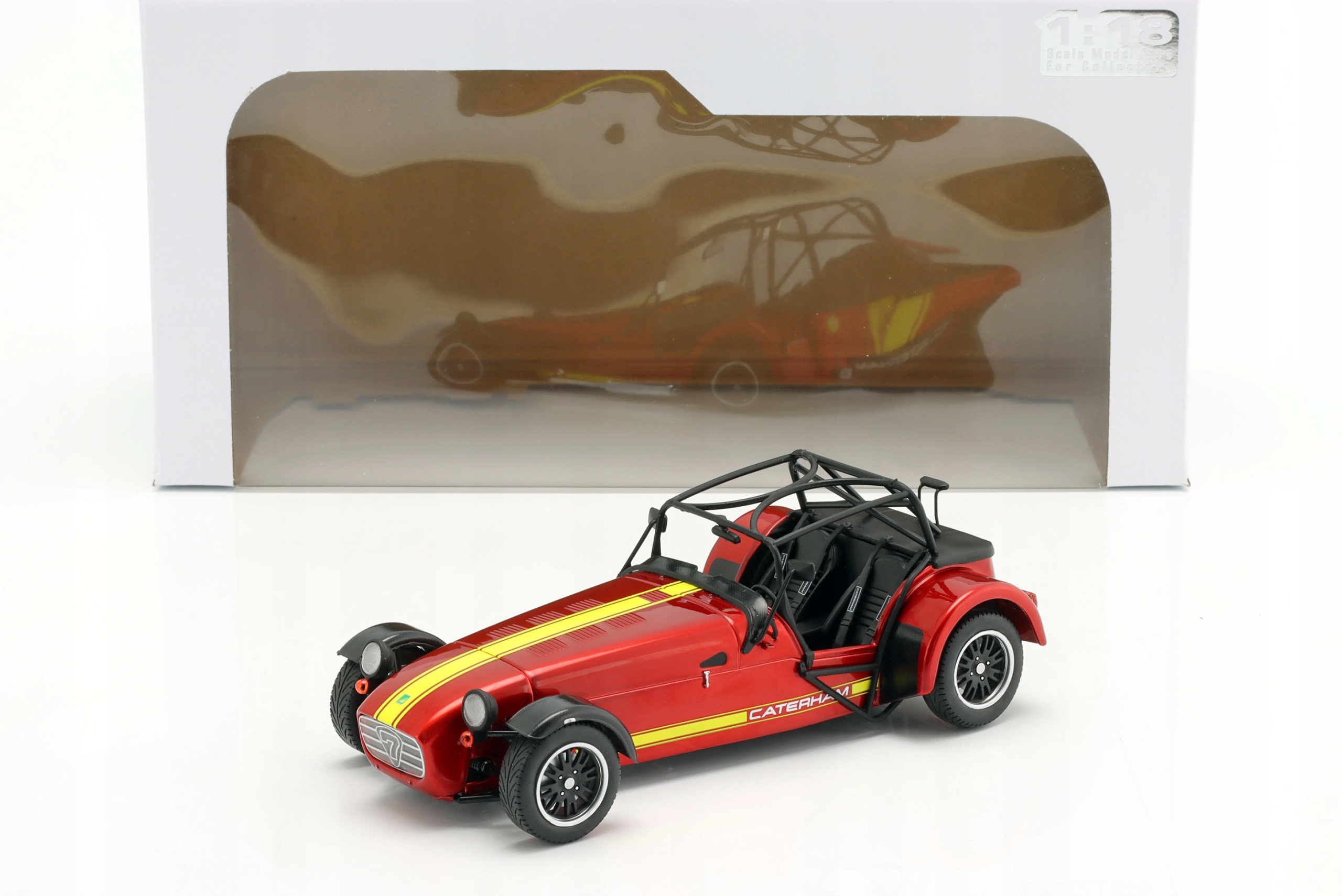 Solido Caterham Seven 275 2014 Red/Yellow 1:18