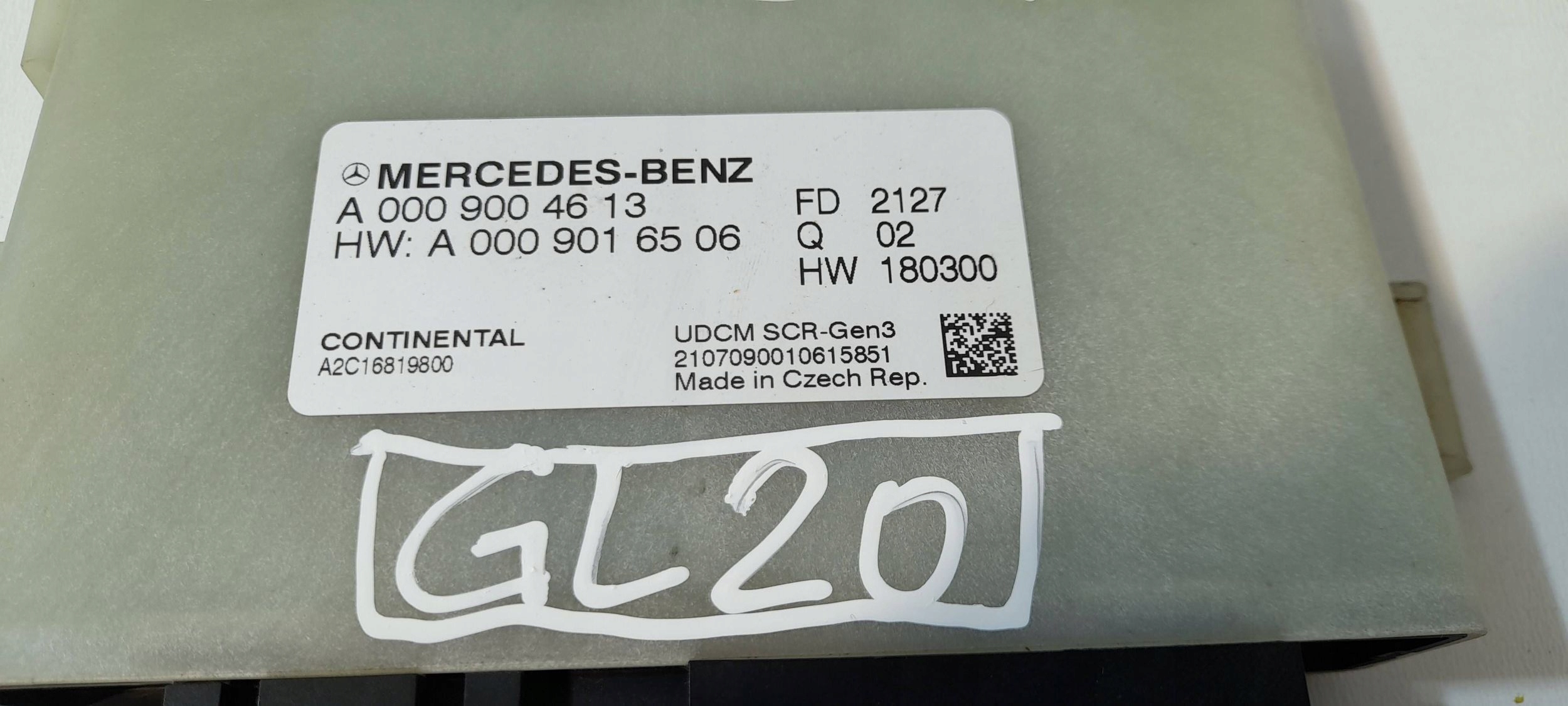 Mercedes-Benz GLA H247 modul Bedienteil Gase A0009004613 (GL20)