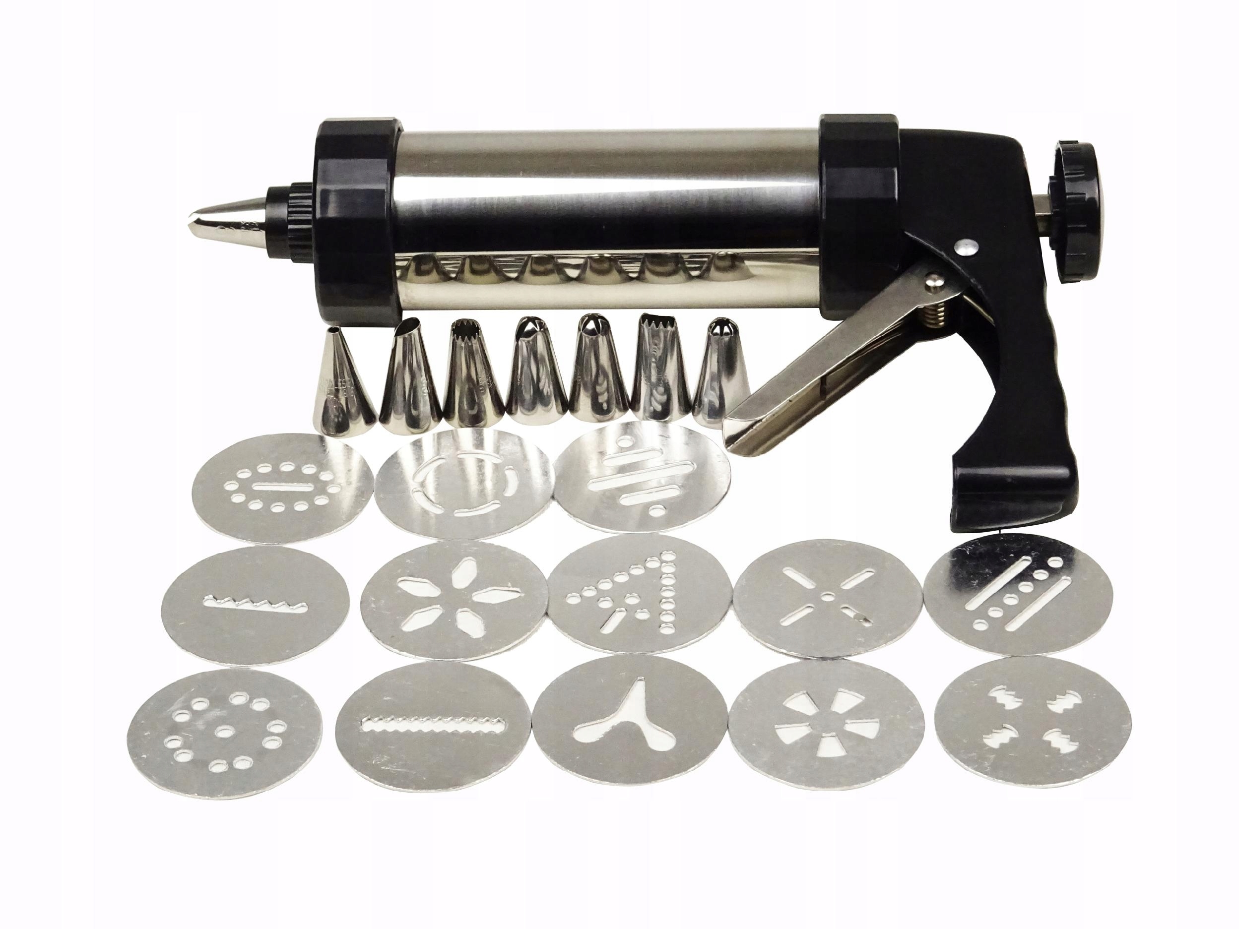 MASZYNKA DEKORATOR DO CIASTEK TORTÓW CIAST SZPRYCA Rodzaj akcesoriów maszynka do ciastek