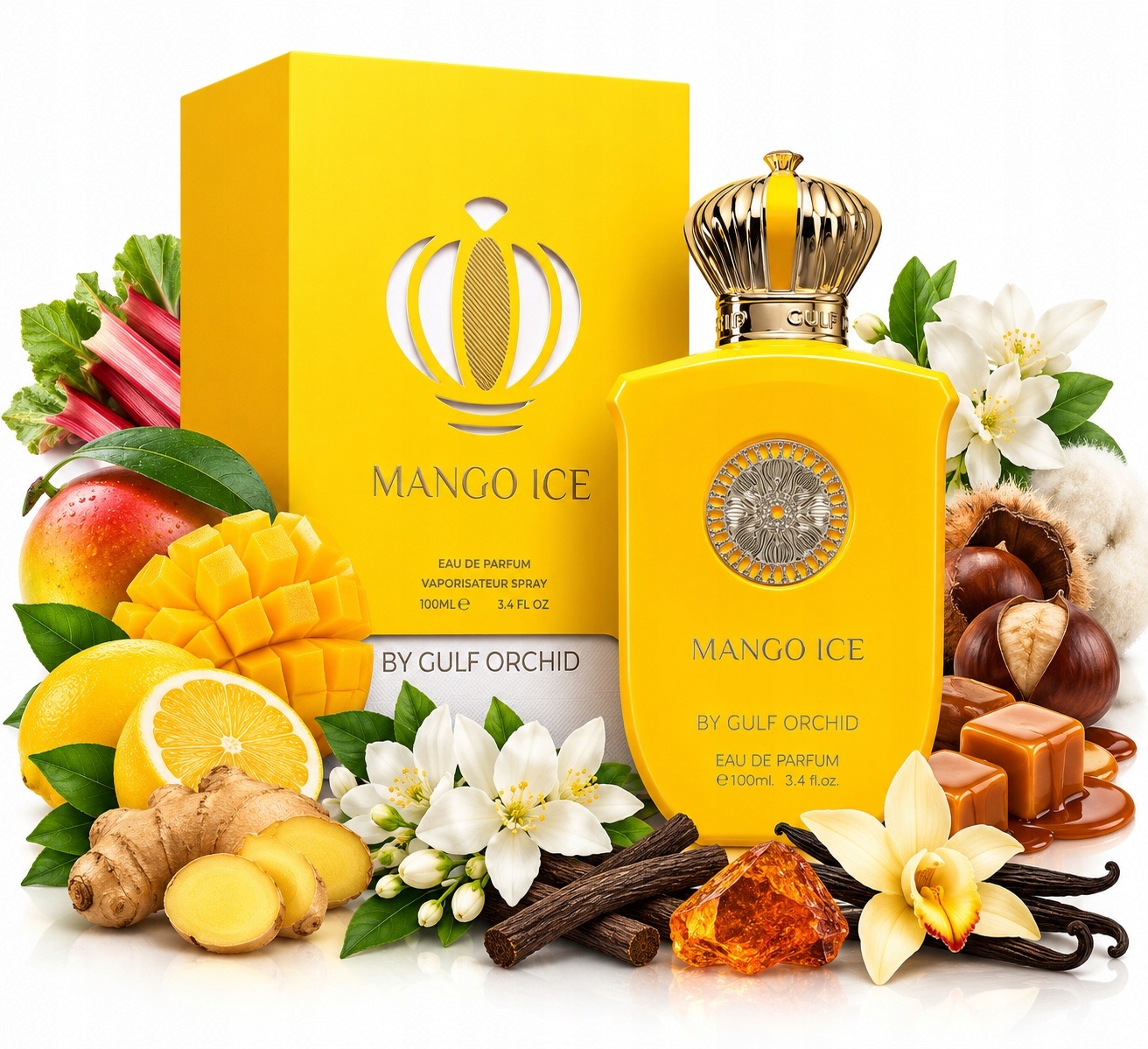 Oryginalne Perfumy Arabskie Gulf Orchid Mango Ice 100ml Edp+gratis