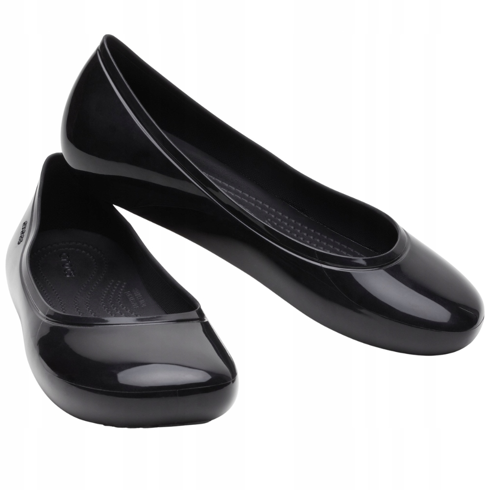 Dámské Baleríny Crocs Brooklyn Shine Flat Pohodlné Lehké Boty vel. 36-37