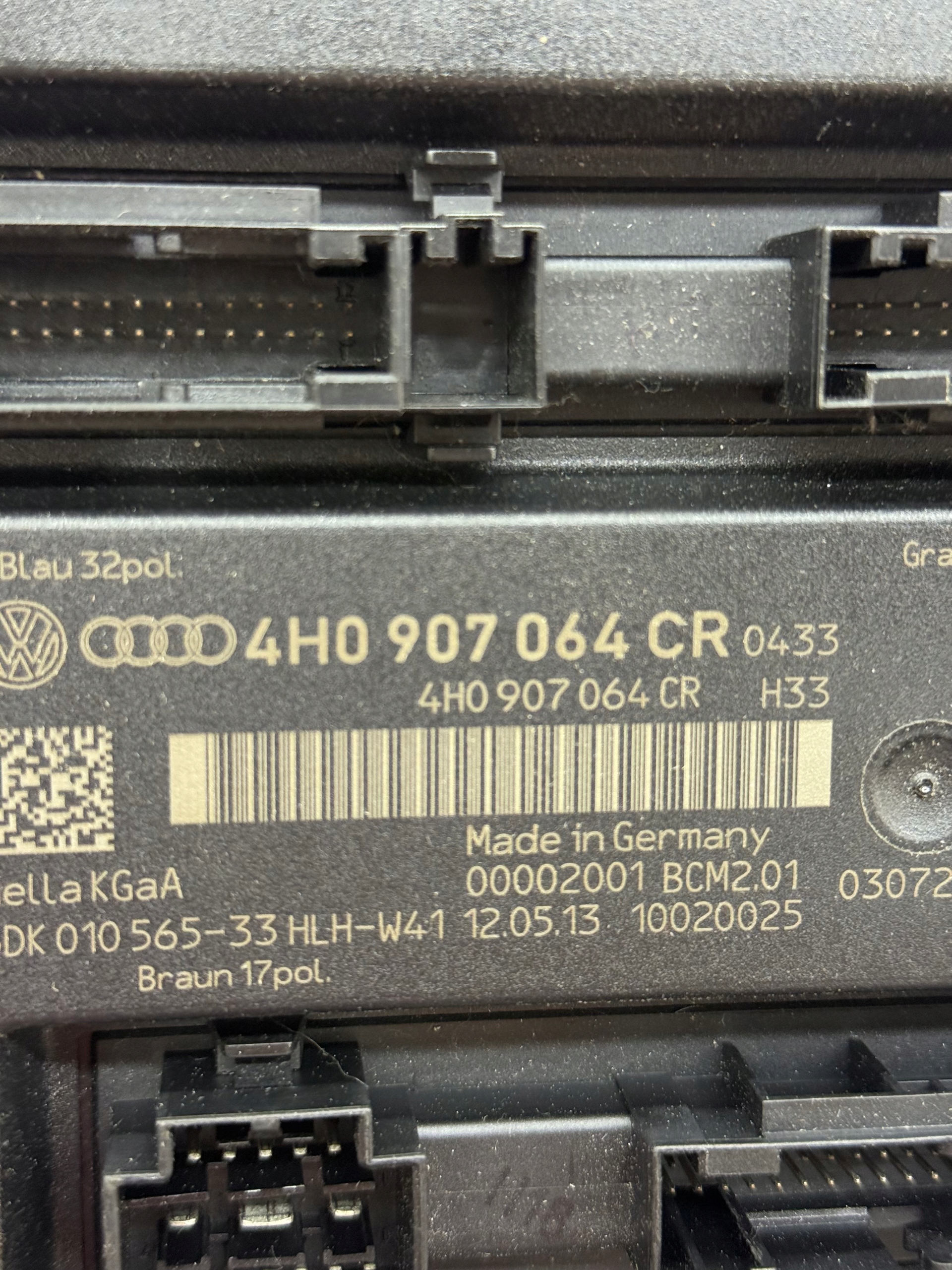 AUDI A7 A6 C7 module control unit komfortu BCM 2 315MHz LEGALNY!