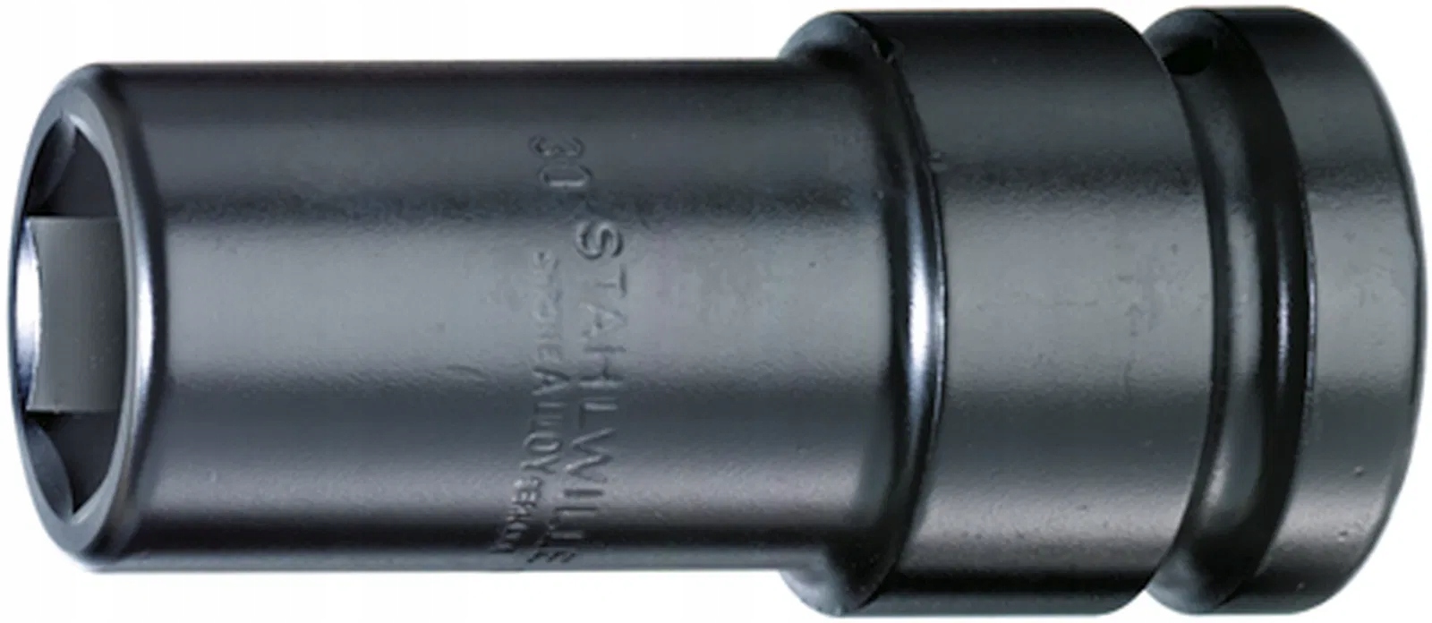 Nasadka 1" IMPACT 30mm, 6-kątna, długa STAHLWILLE