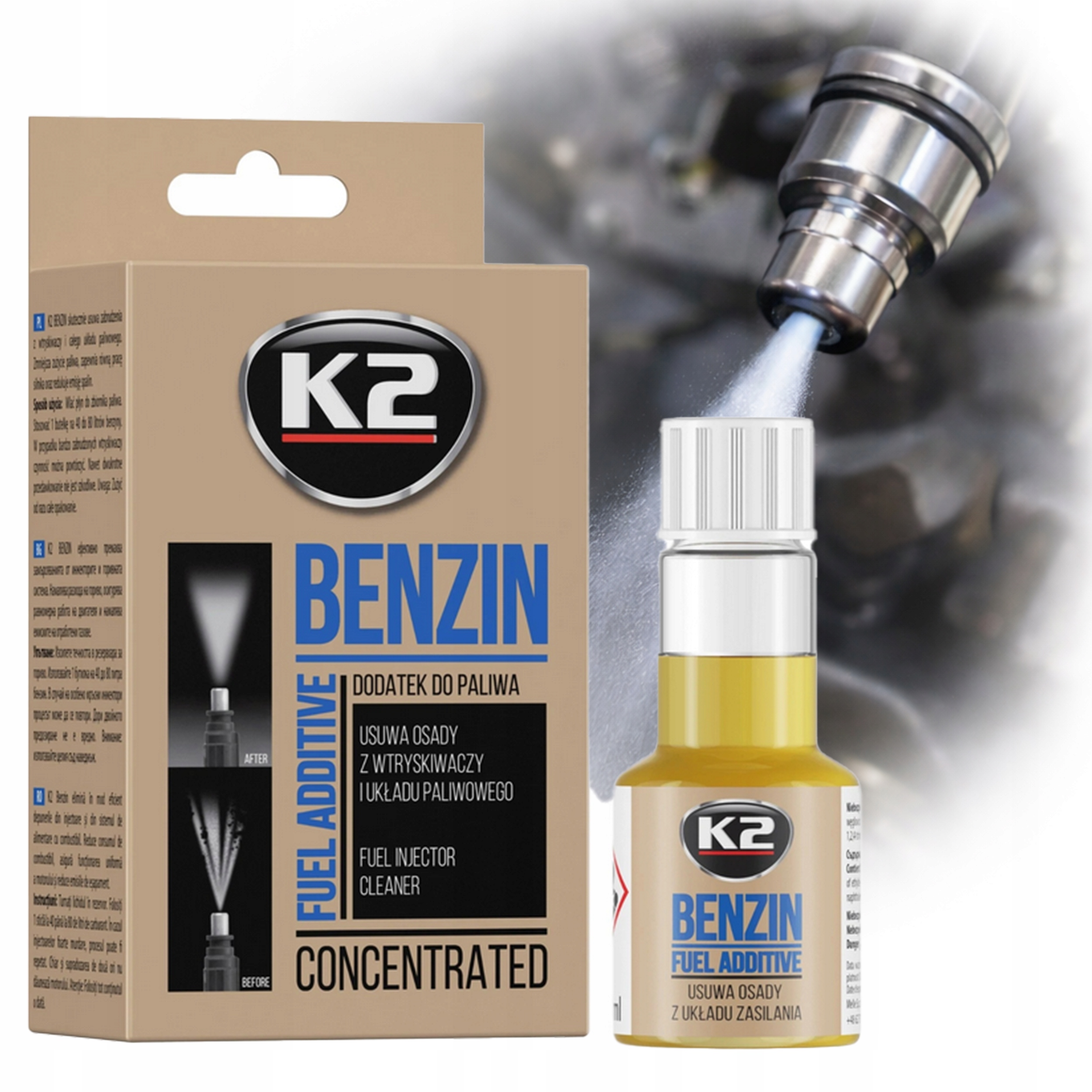 Środek Do Czyszczenia Układu Wtrysku *wtryskiwaczy* K2 /T311/