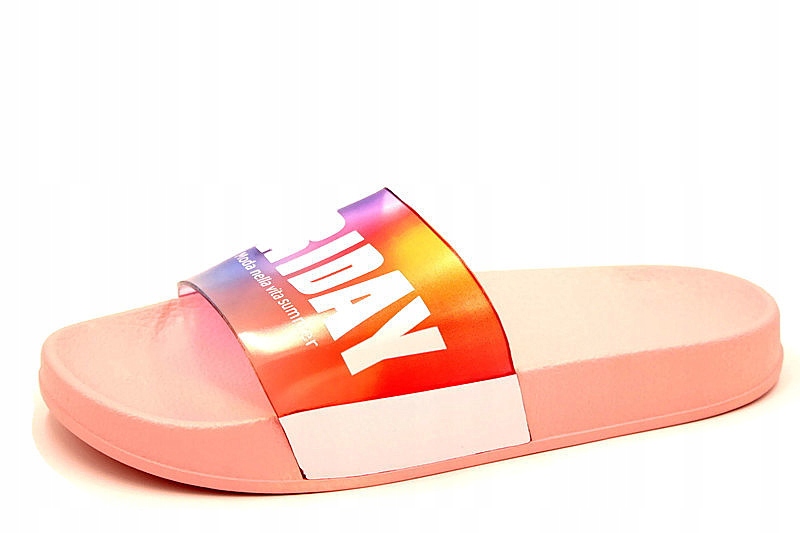 KLAPKI SUMMER KOKTAJLOWE FRIDAY JASNE RÓŻOWE R.37