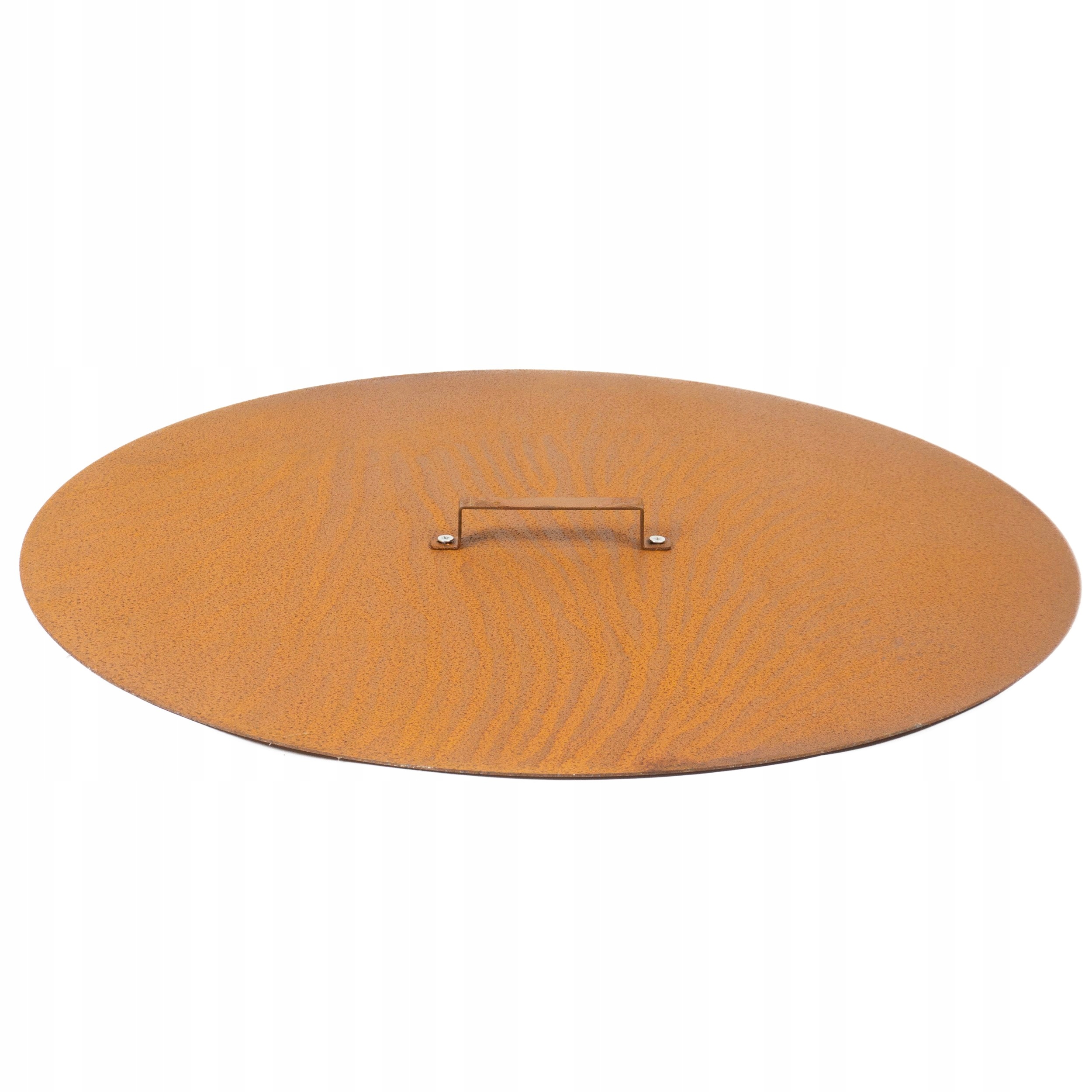 Pokrywka z Rączką do Paleniska Średnica 120 cm XL Stal Corten 2 mm