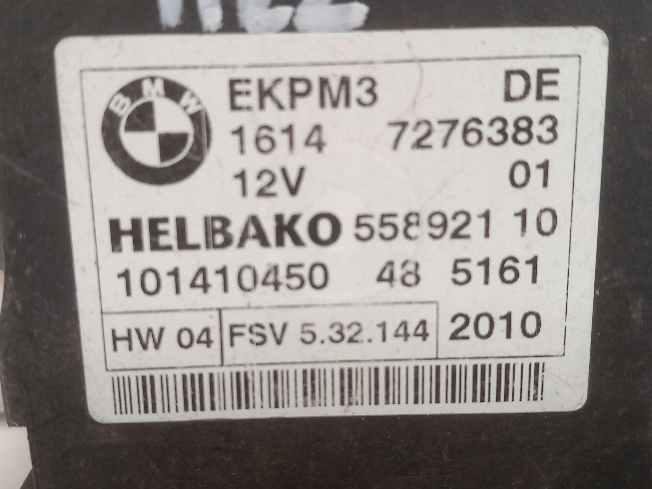 Centralina modulo POMPY carburante BMW SERIA 1 E87 E81 2.0D N47 7276383
