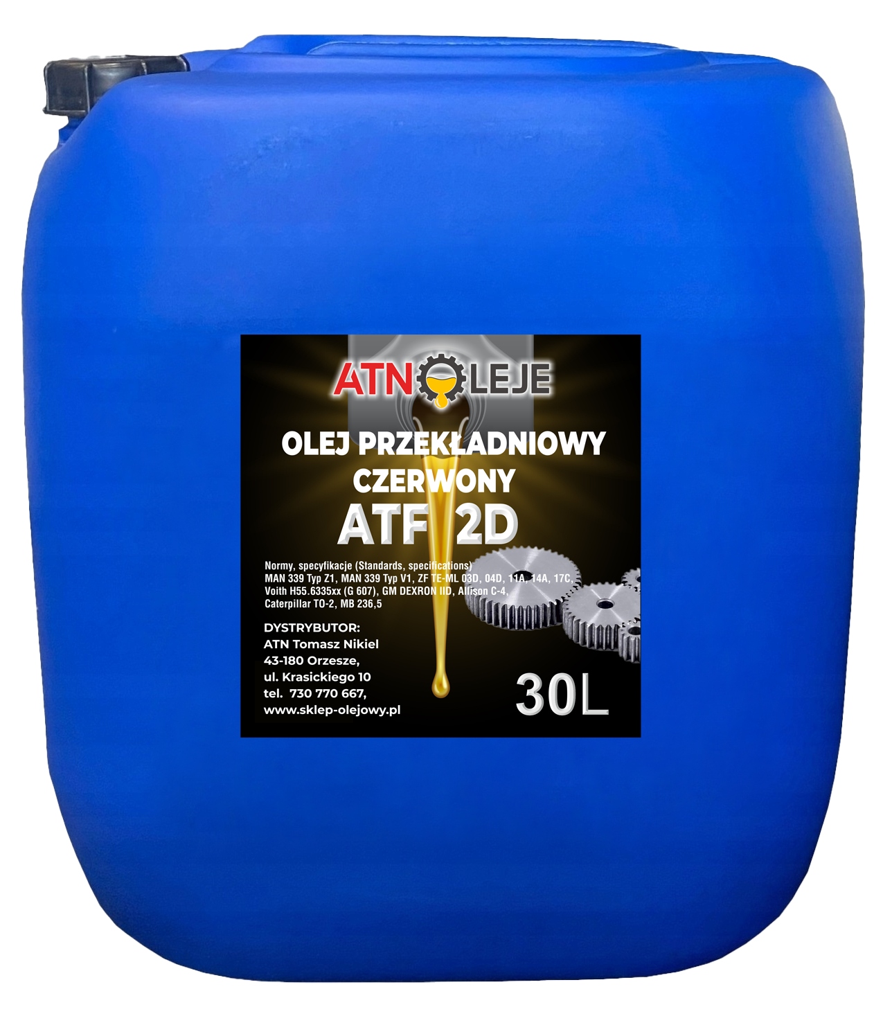 Olej do przekładni automatycznych ATF 2D 30L - ATF IID - DEXRON IID