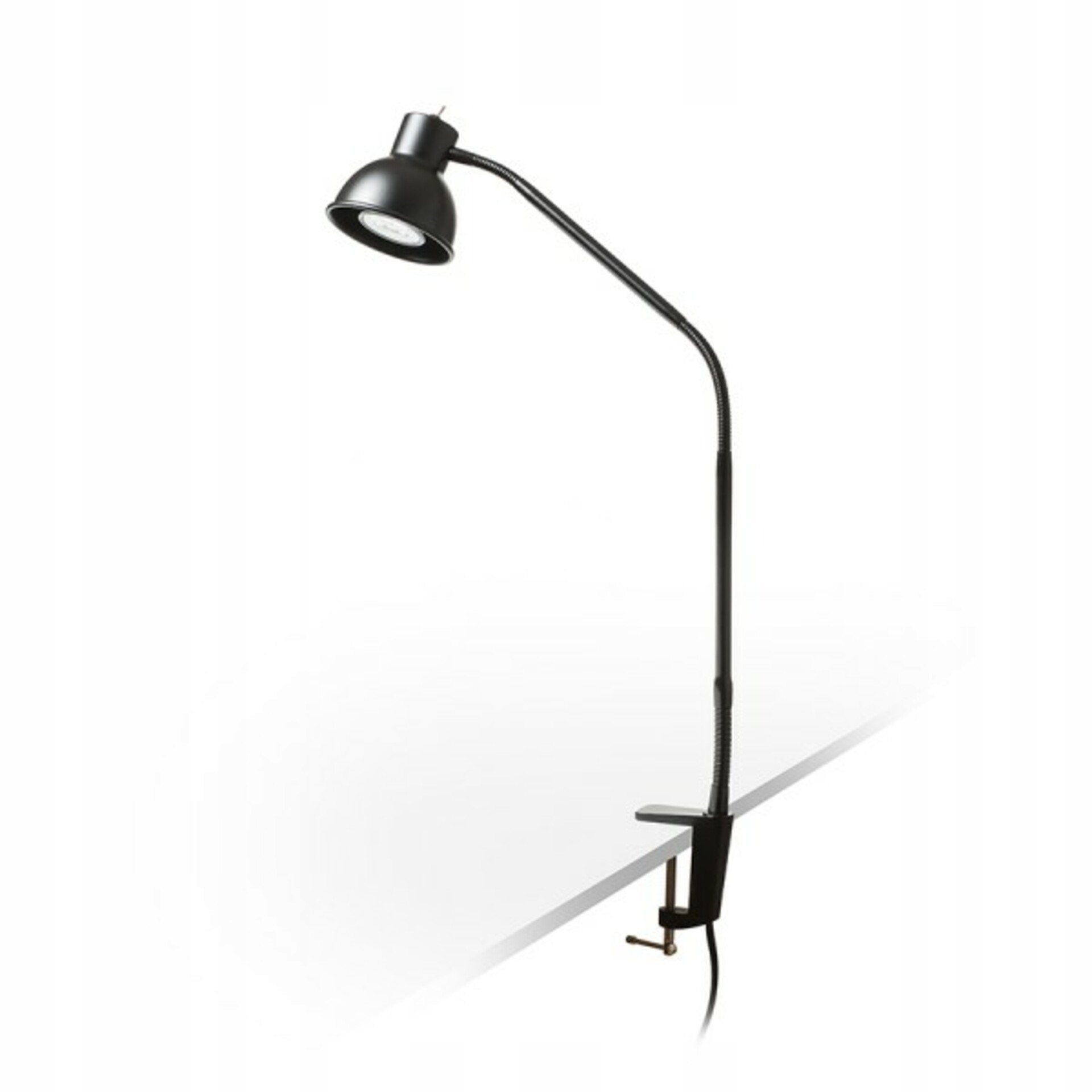 Rendl Harmony černá stolní lampa s úchytem ke stolu GU10 8W 230V