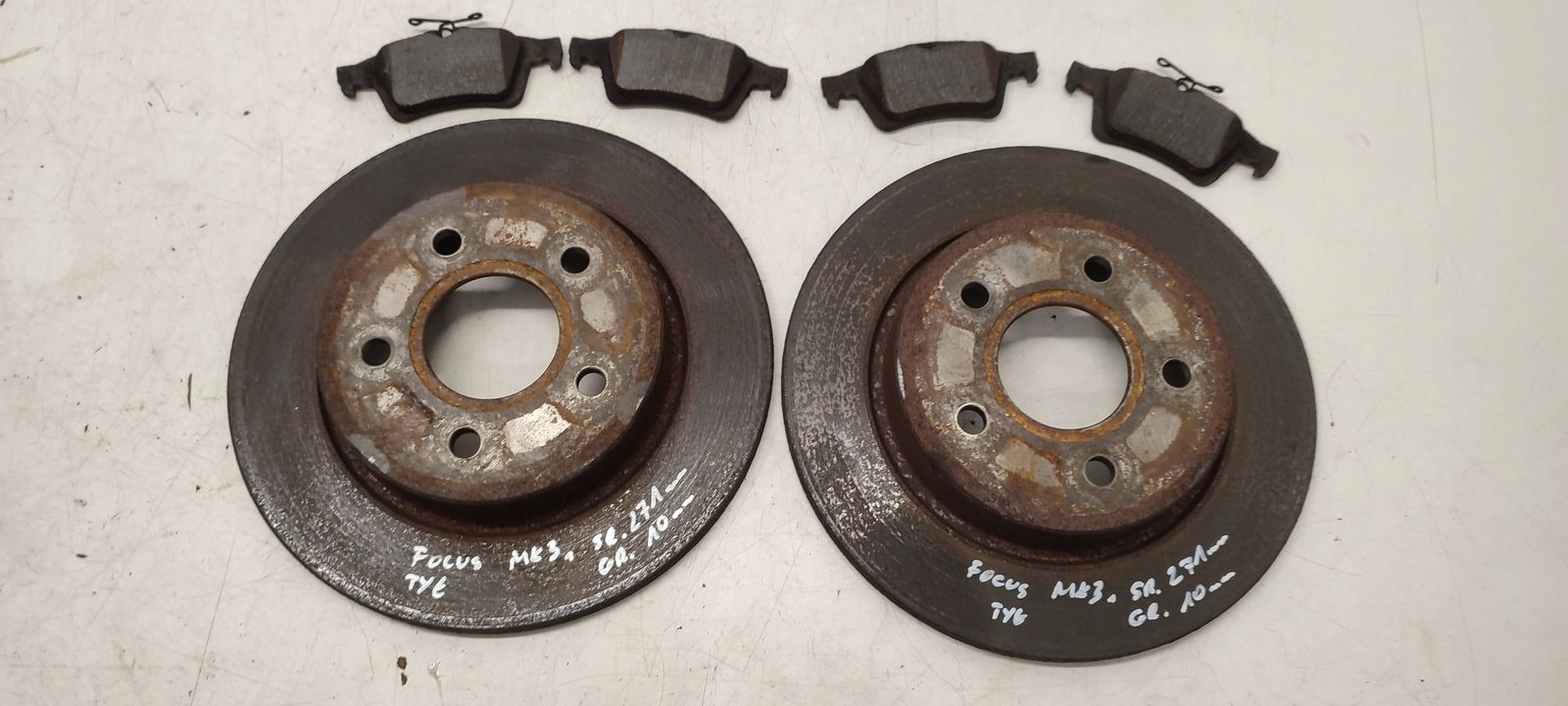 Disques Frein Disques Arrière Ford Focus MK3 kombi