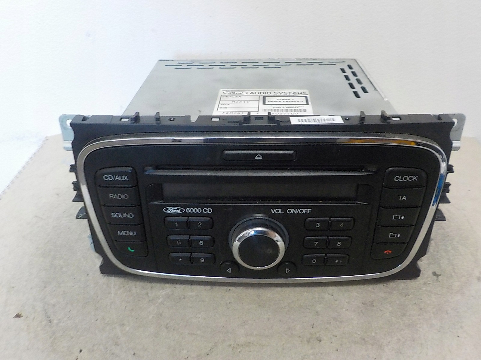 FORD S-MAX und GALAXY MK3 RADIO code BS7T-18C815-AH