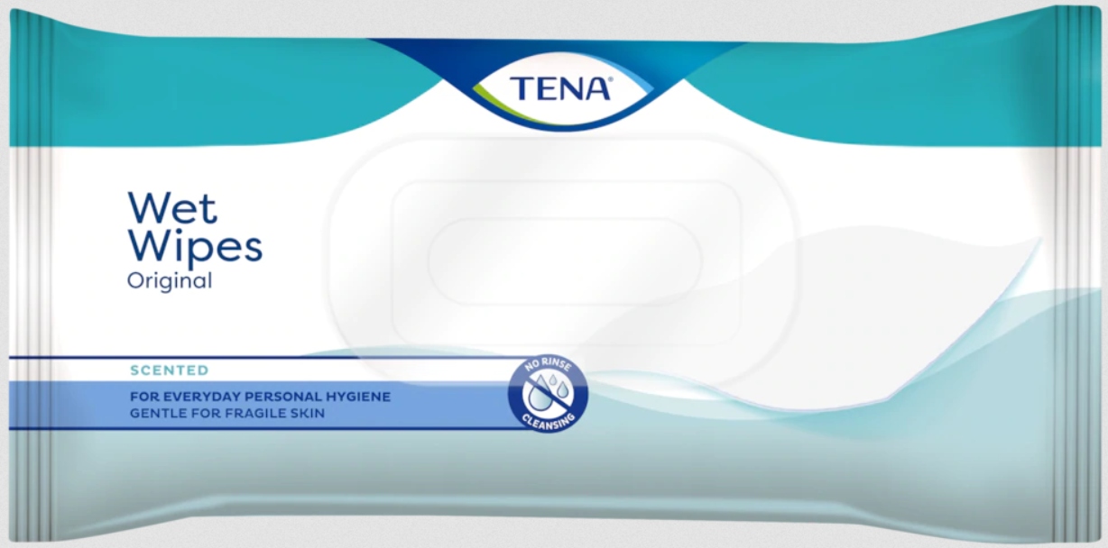 

Tena Wet Wipes Original Chusteczki 80 sztuk, Essit
