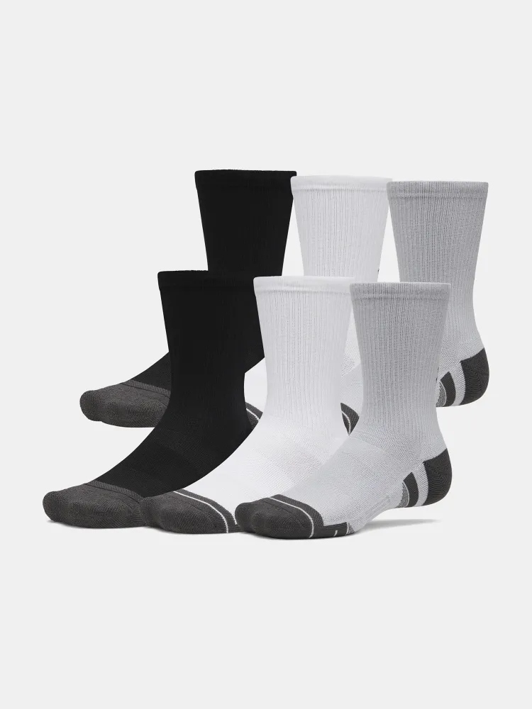 Pánske ponožky Under Armour New Unisex Perf Tech 6pk Crw