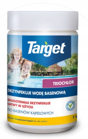 

Target Triochlor Do Basenu Dezynfekcja 1kg 5x200g