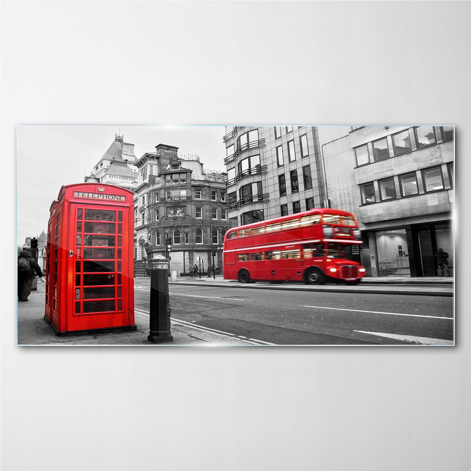 

Foto-obraz szklany Miasto londyn autobus 140x70 cm