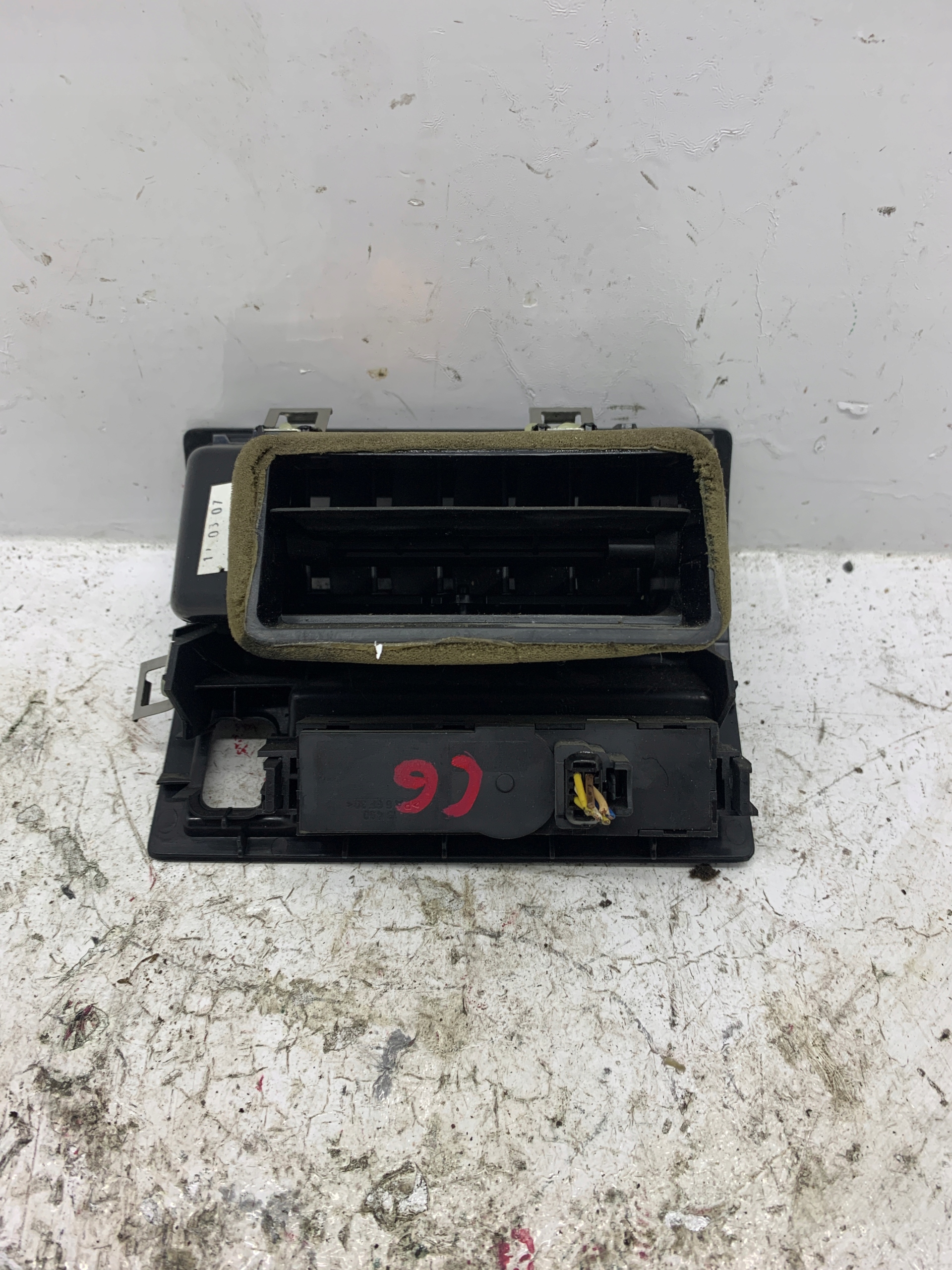 grid air conditioning devices switch HEAD UP 9651683477 2.2 HDI 170 KM CITROEN C6