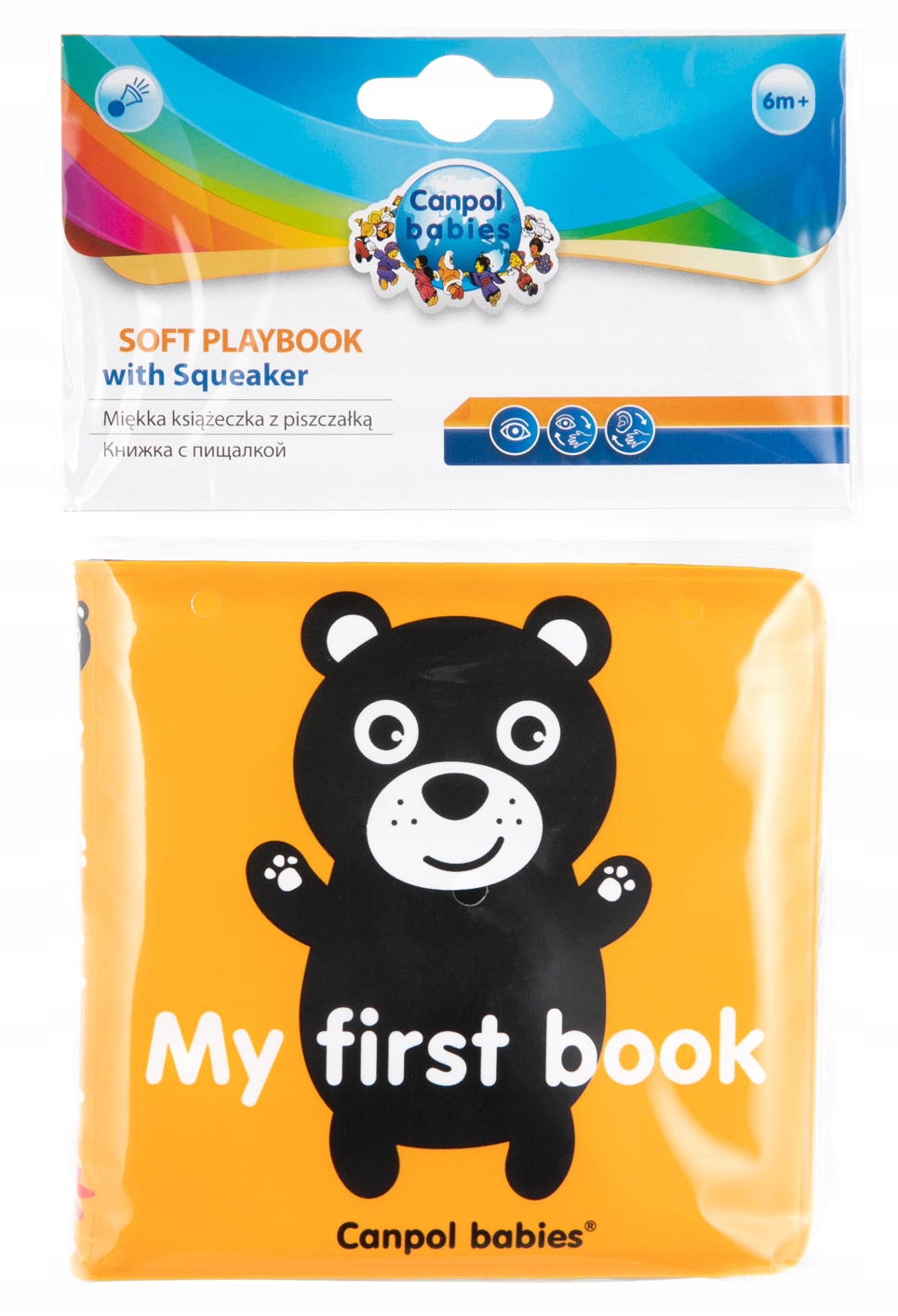 

Canpol Miękka Książeczka Kąpielowa z Piszczałką