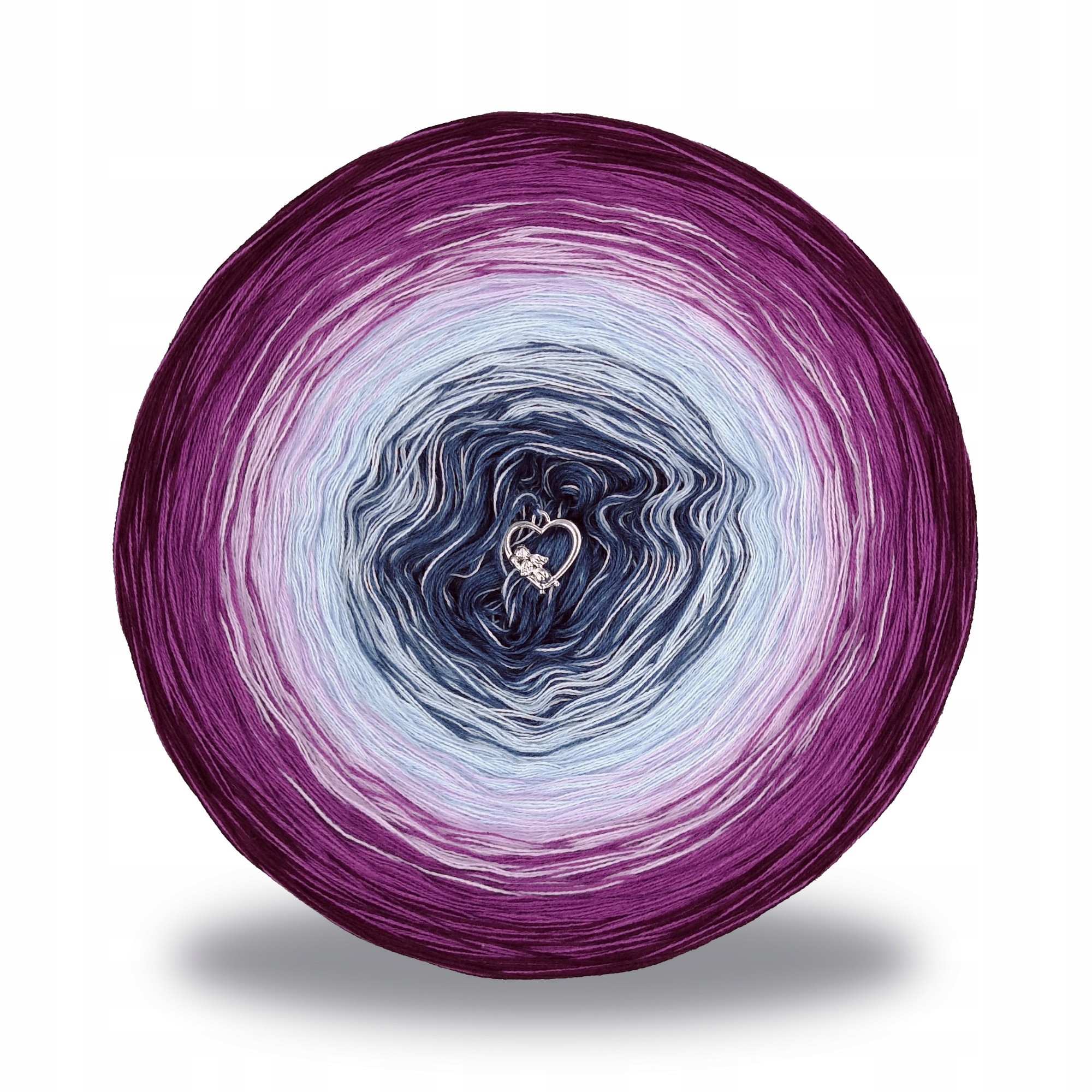 Příze bavlna akryl motůrek 4 nitě Dvousvět ombre DVOJSVĚT09 1500m