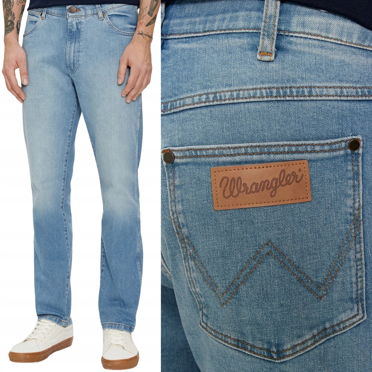 Wrangler Larston Clever Free To Stretch pohodlné kalhoty W31 L32