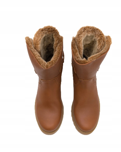 Panama Jack Kotníkové Boty S Kožíškem V Hnědé Barvě 36 6AB