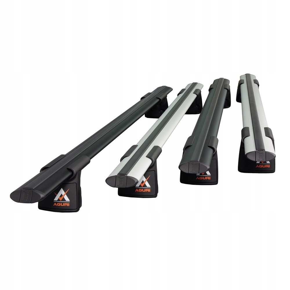 Bagażnik dach belki AGURI Clio III Kombi 2005-2012 Maksymalny rozstaw zaczepów 107 cm