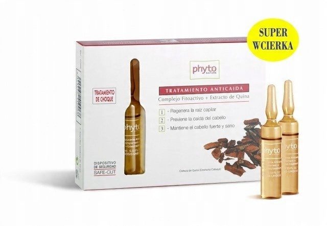 

Phyto Nature Ampułki przeciw wypadaniu włosów z ch