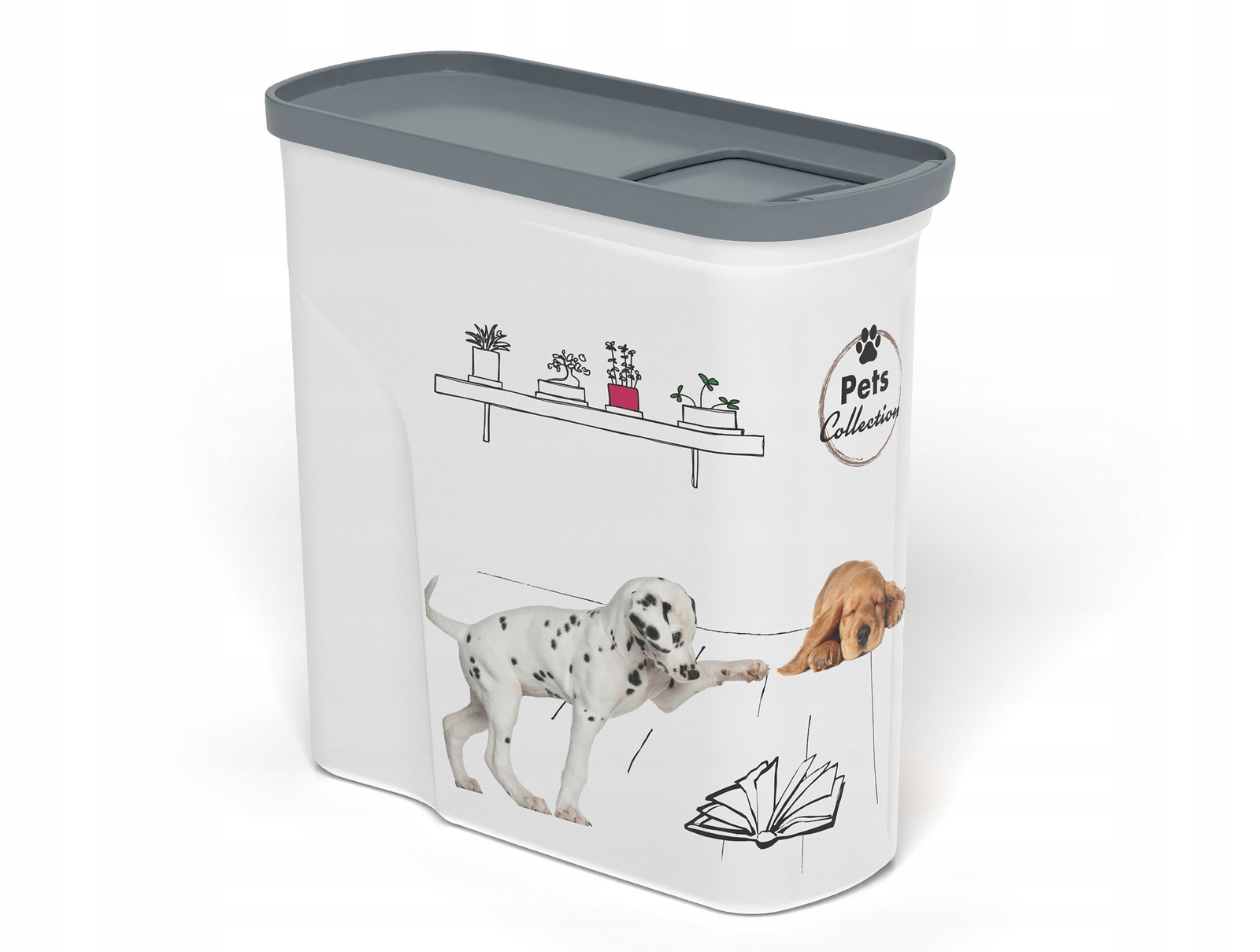 Curver PetLife Nádoba na skladování krmiva pro psy 2 l