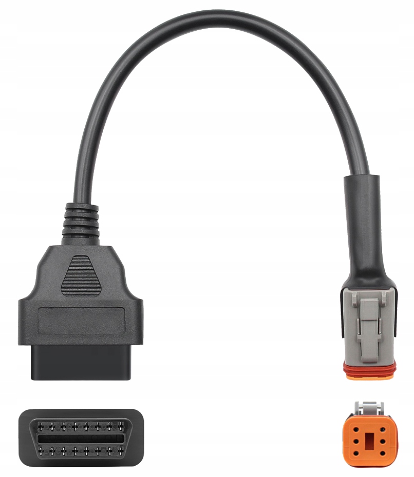 ZESTAW 9 ADAPTERÓW OBD DO MOTOCYKLI - DIAGNOSTYKA Marka inna