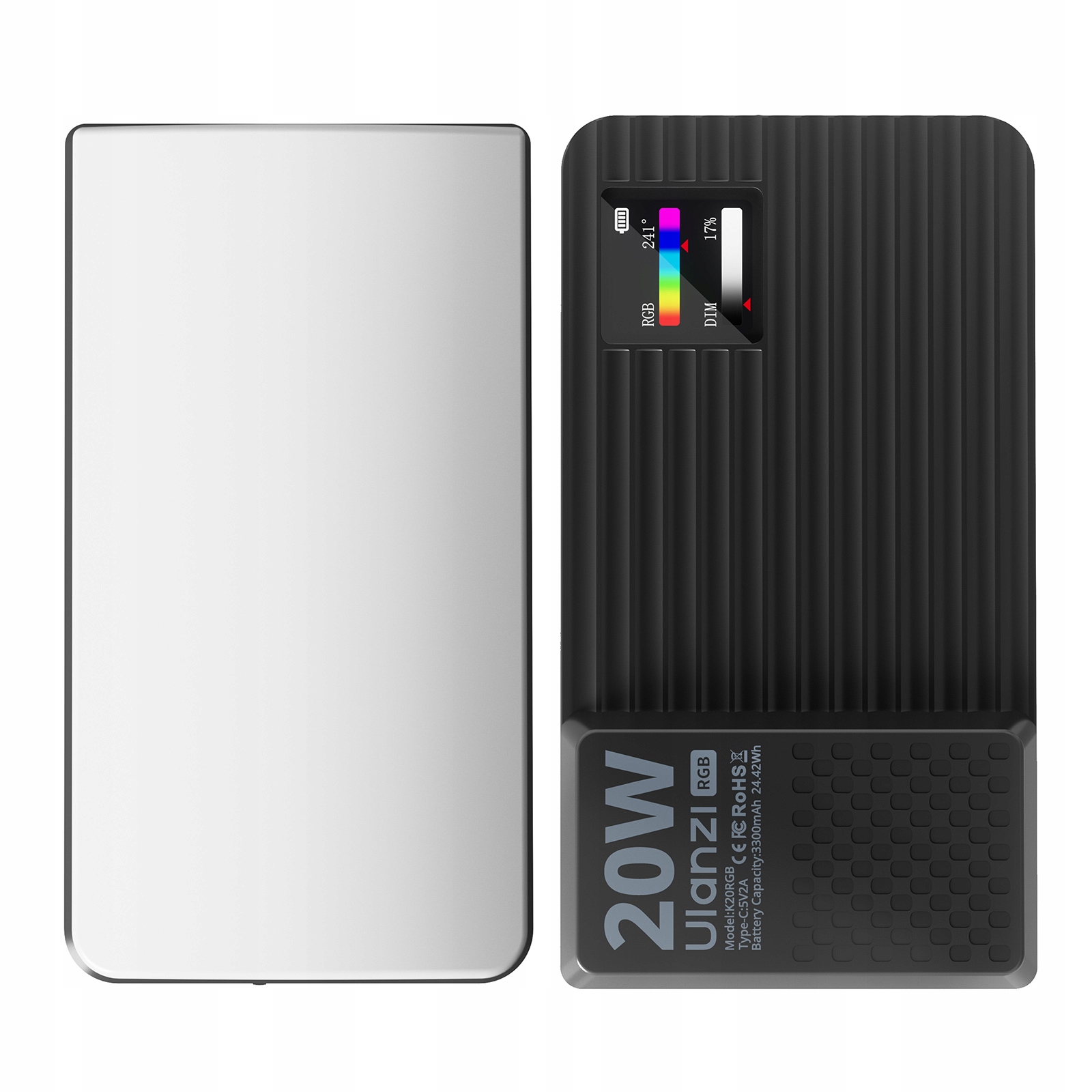 Lampa Led Ulanzi 20W Rgb Video 1800K-9000K Light K20RGB Ulanzi