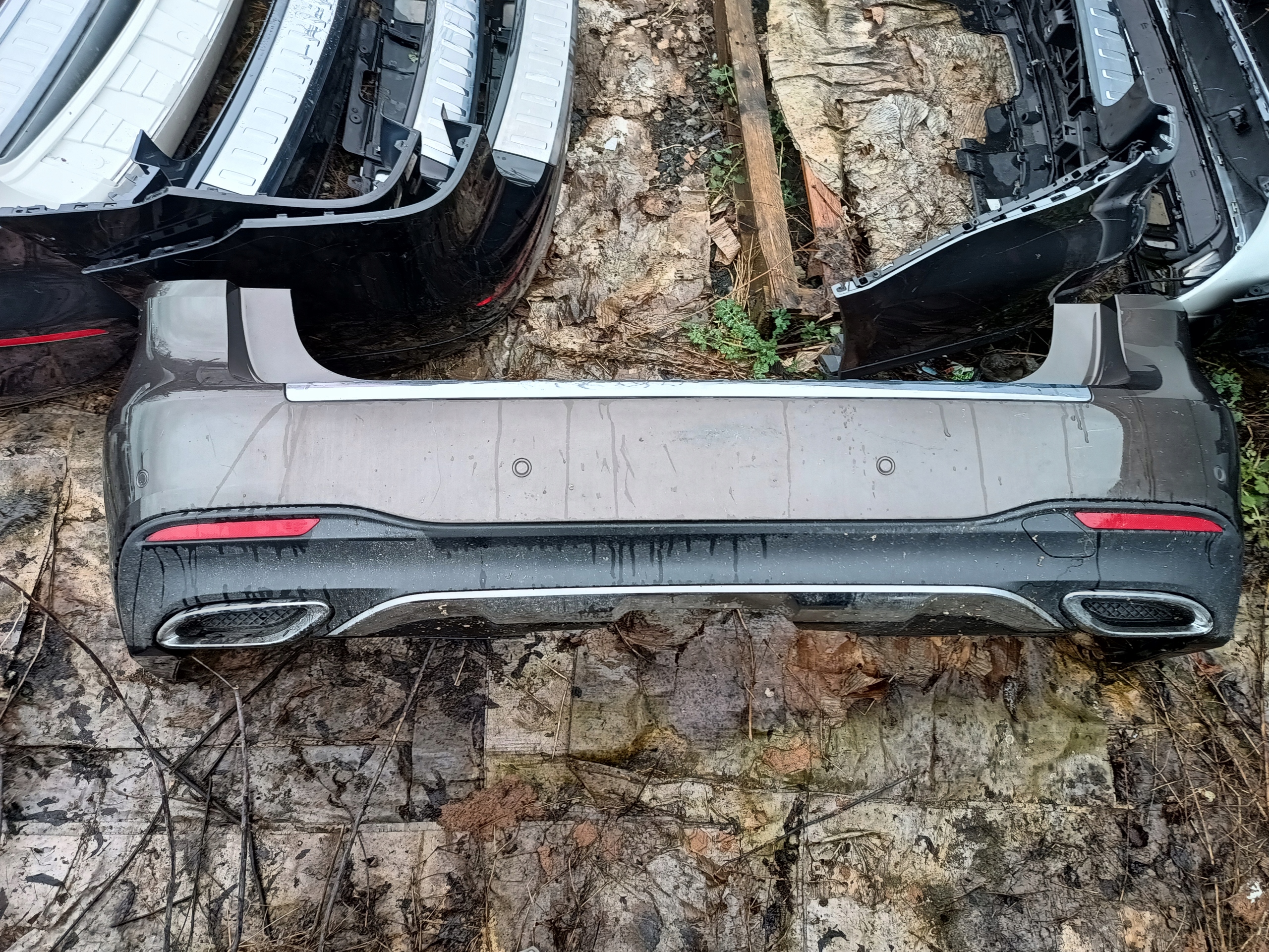 Mercedes 166 глс бампер зад. amg