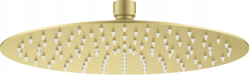 Cascada brúsené zlato Sprchová hlavica, okrúhla (NAC_R10K) /sm/
