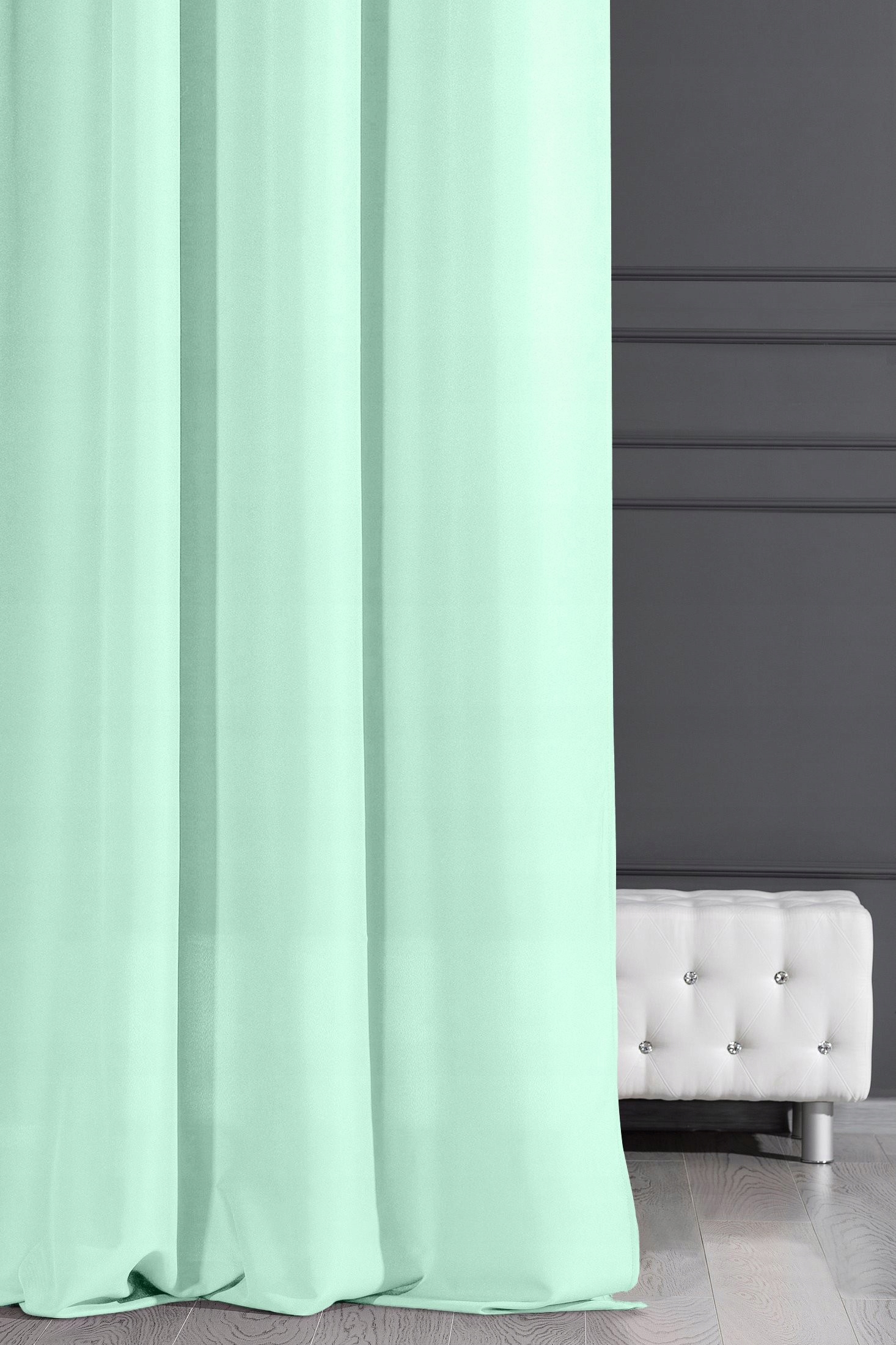 GOTOWE ZASŁONY NA KÓŁKACH 140x250 MATOWE Marka Eurofirany