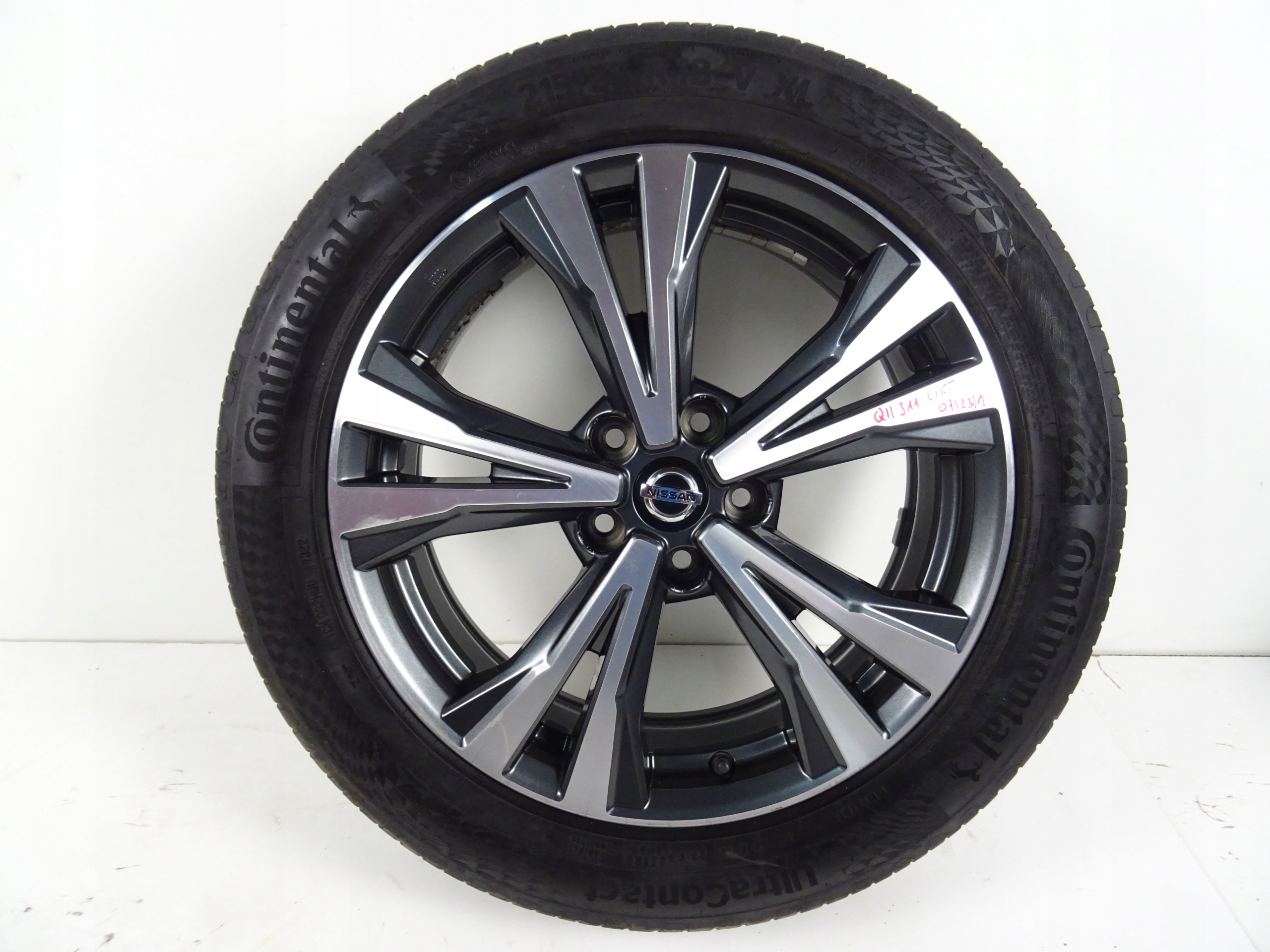 QASHQAI II J11 LIFT ALUFELGI KOŁA 215/55/R18 Kod producenta HV03BMB94