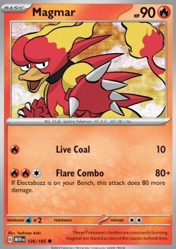 Magmar (mew 126)