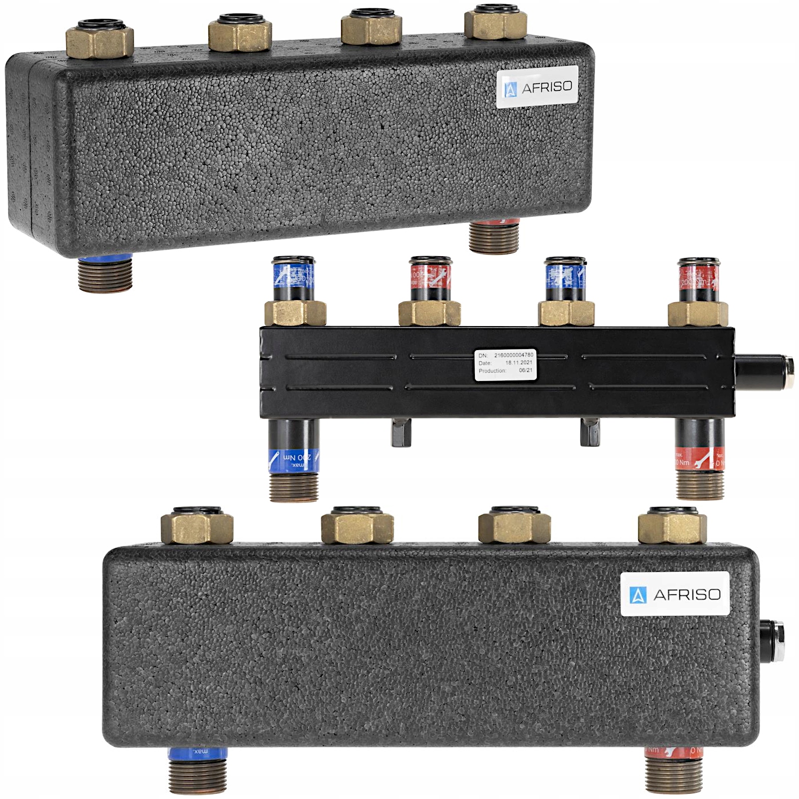Rozdeľovač S Hydraulickou Spojkou Ksv Pre 2 Čerpacích Okruhov Afriso