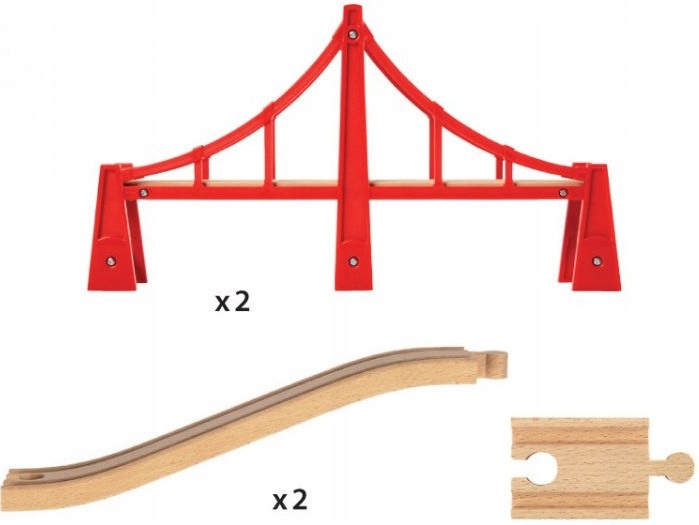 Most kolejowy BRIO 63339100 Bohater brak